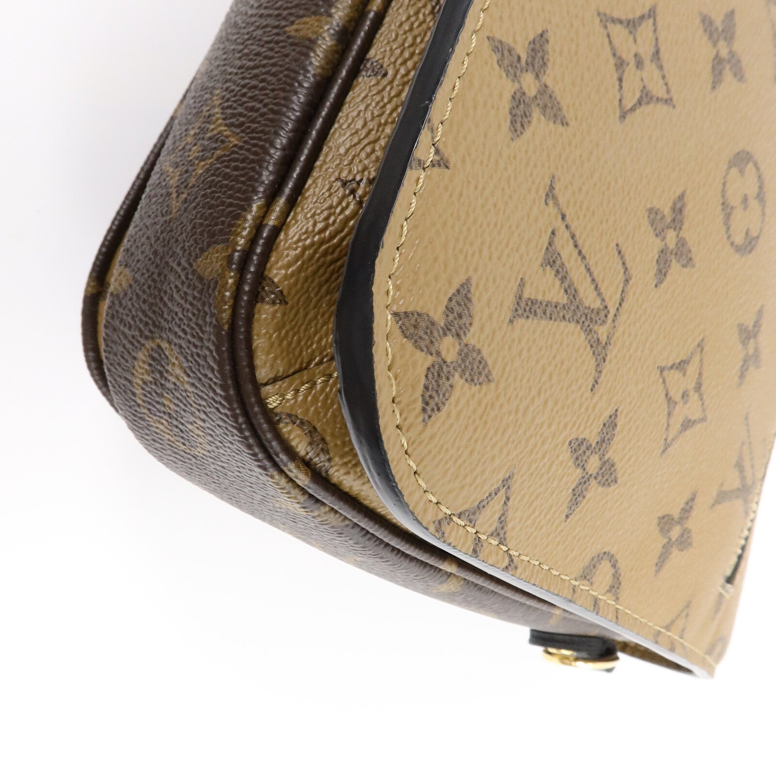 LOUIS VUITTON Monogram Reverse Pochette Metis手挽肩背兩用袋
