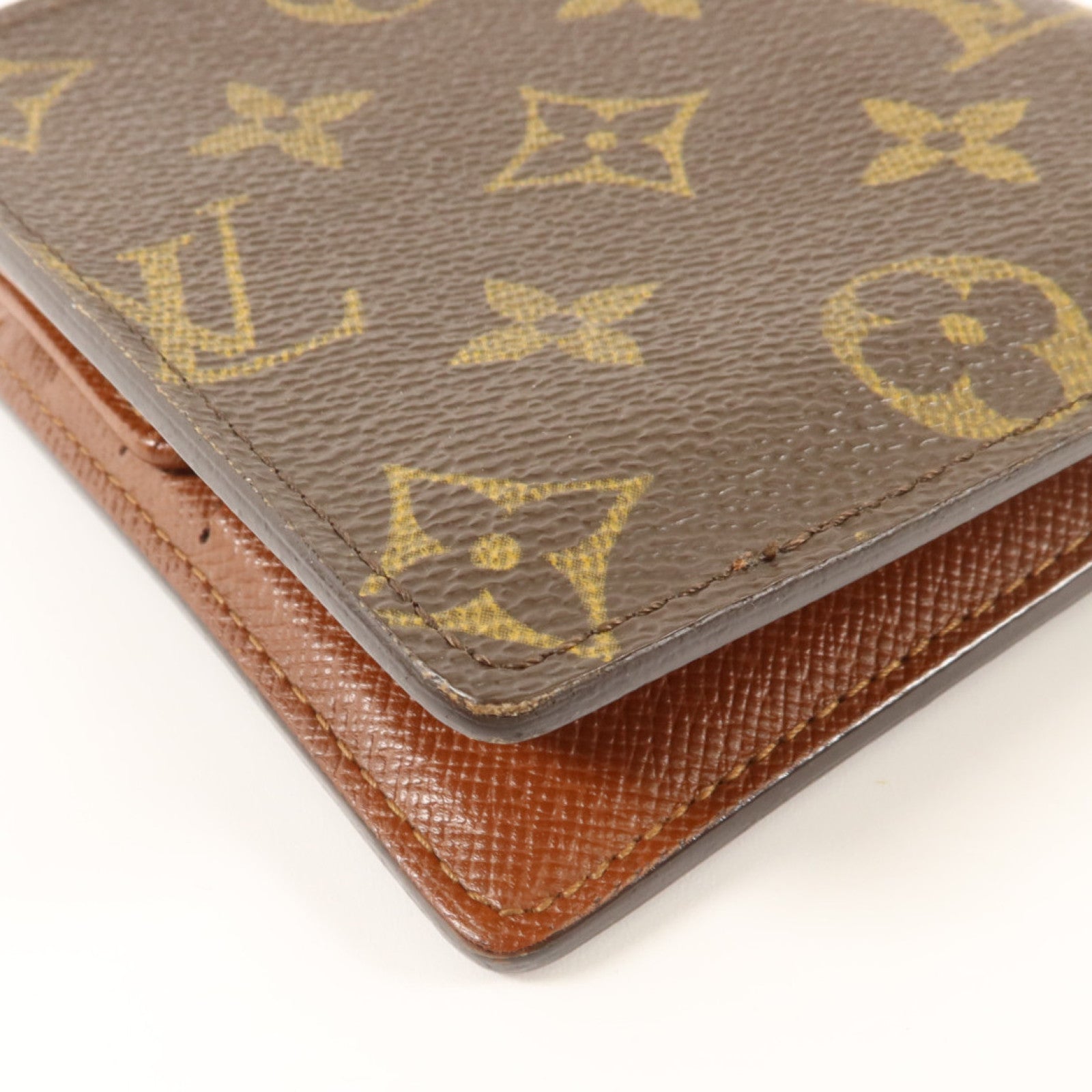 LOUIS VUITTON Monogram Marco Wallet金扣錢包