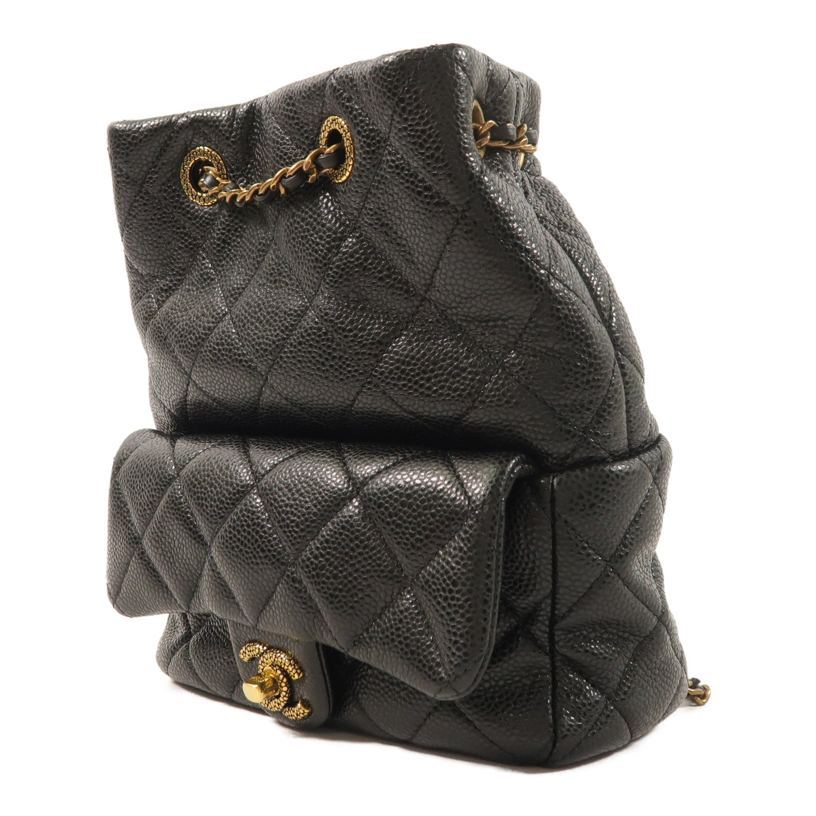 CHANEL 【激減優惠】牛皮皮革Backpack背包