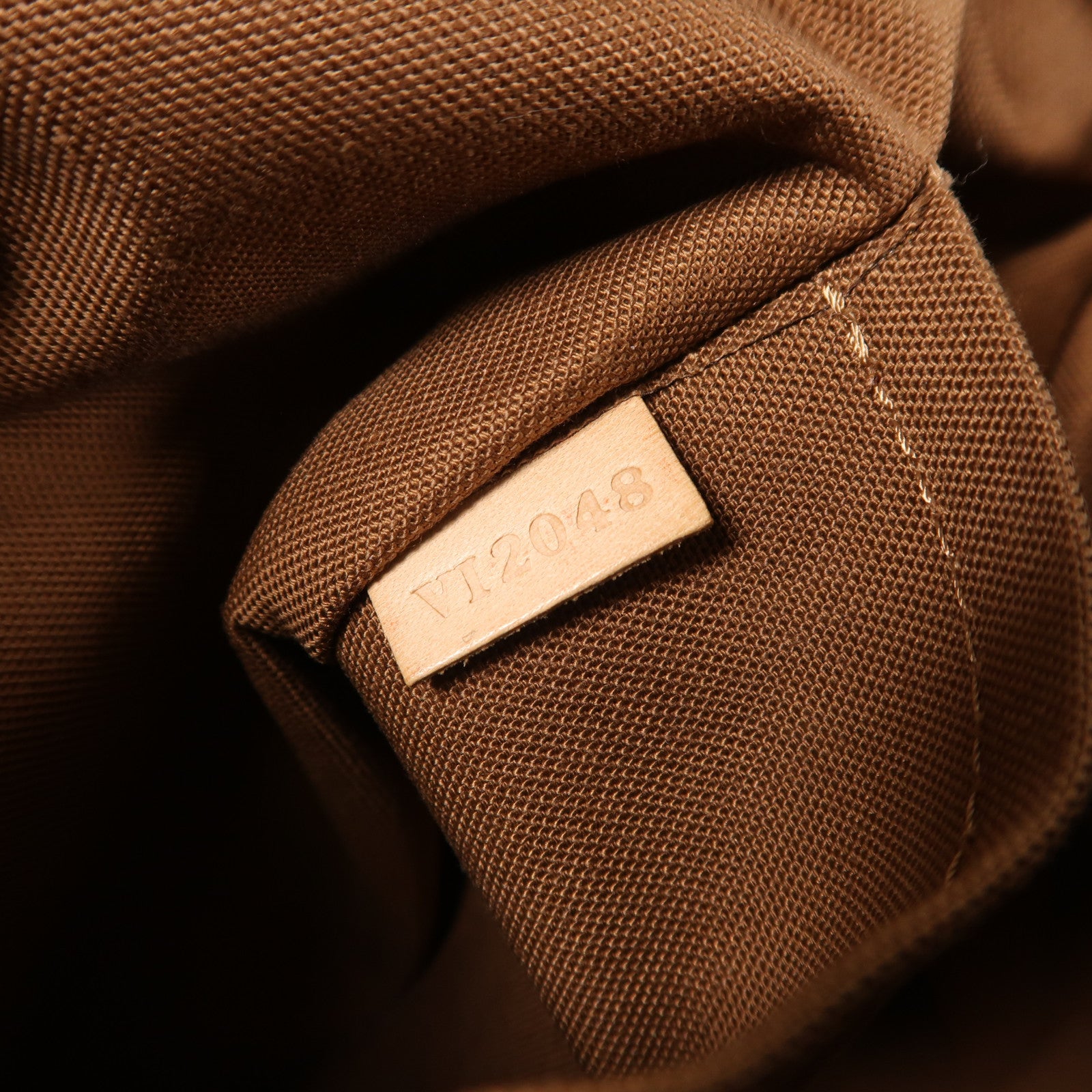 LOUIS VUITTON Monogram Tivoli PM金扣手挽袋棕色