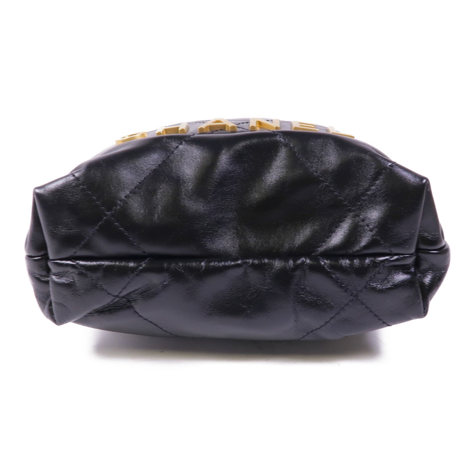 CHANEL 牛皮皮革Chanel 22 Mini金扣手挽肩背兩用袋