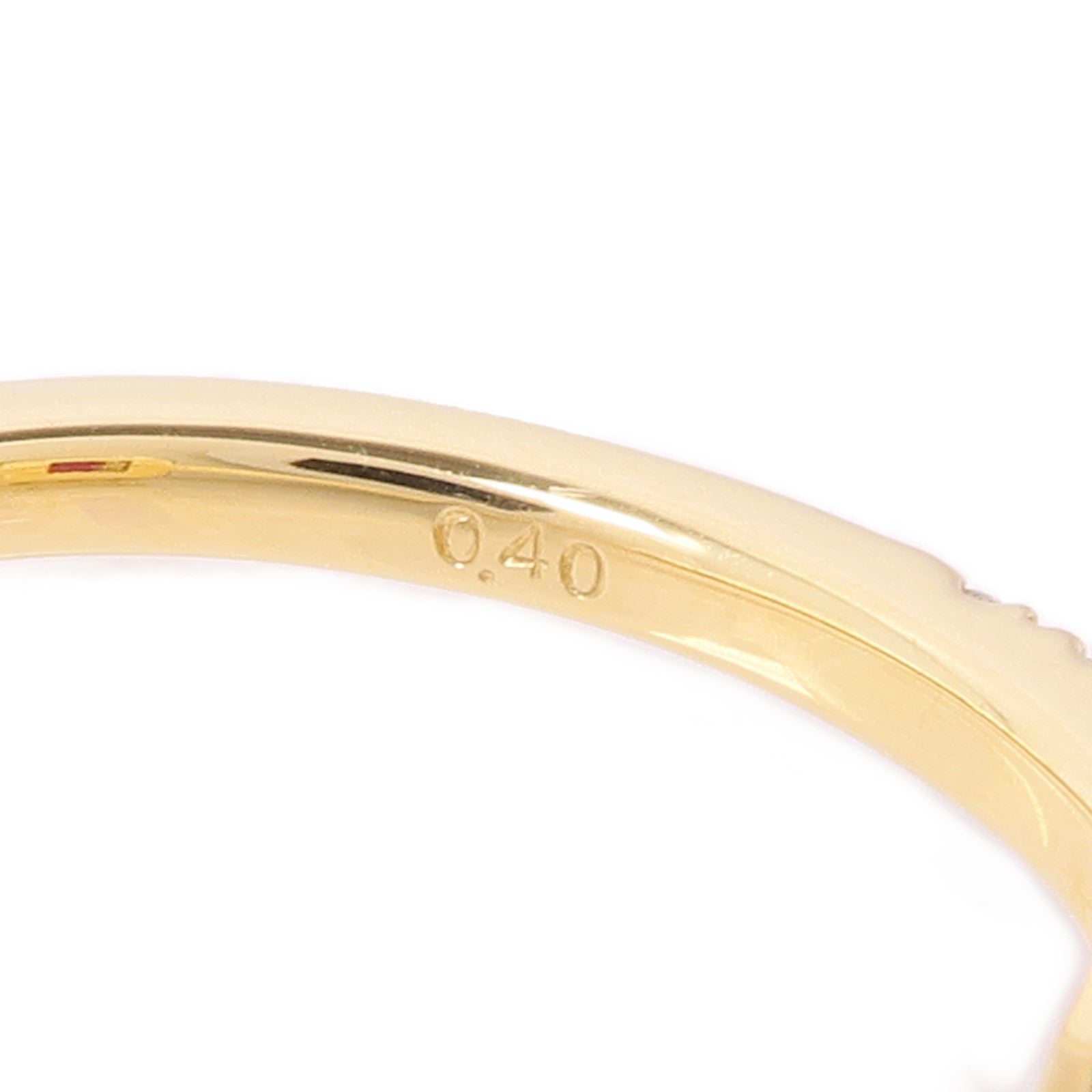 JEWELRY Ruby Diamond Ring 18K Yellow Gold US#5.25