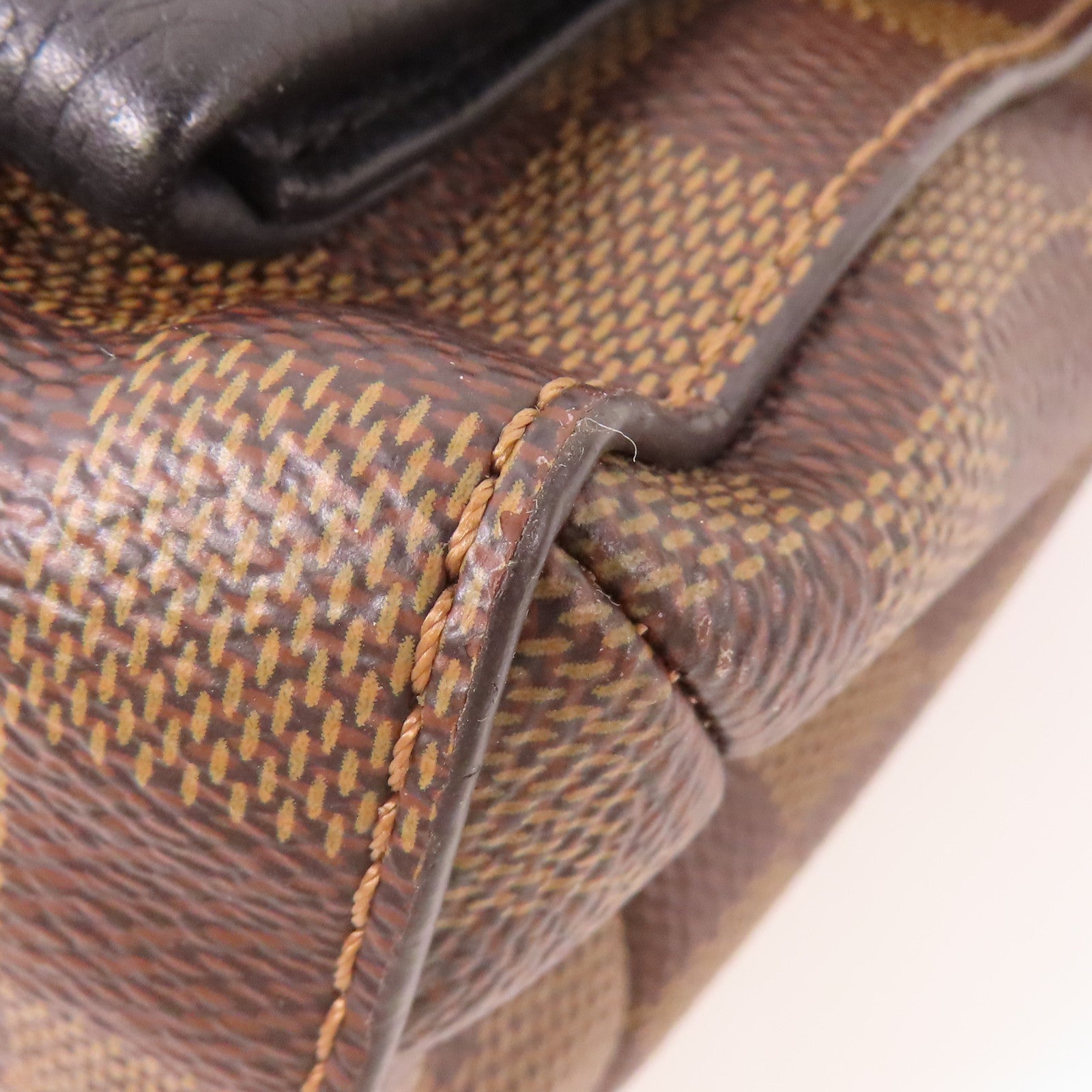 LOUIS VUITTON Damier Vavin PM金扣鏈帶肩背袋