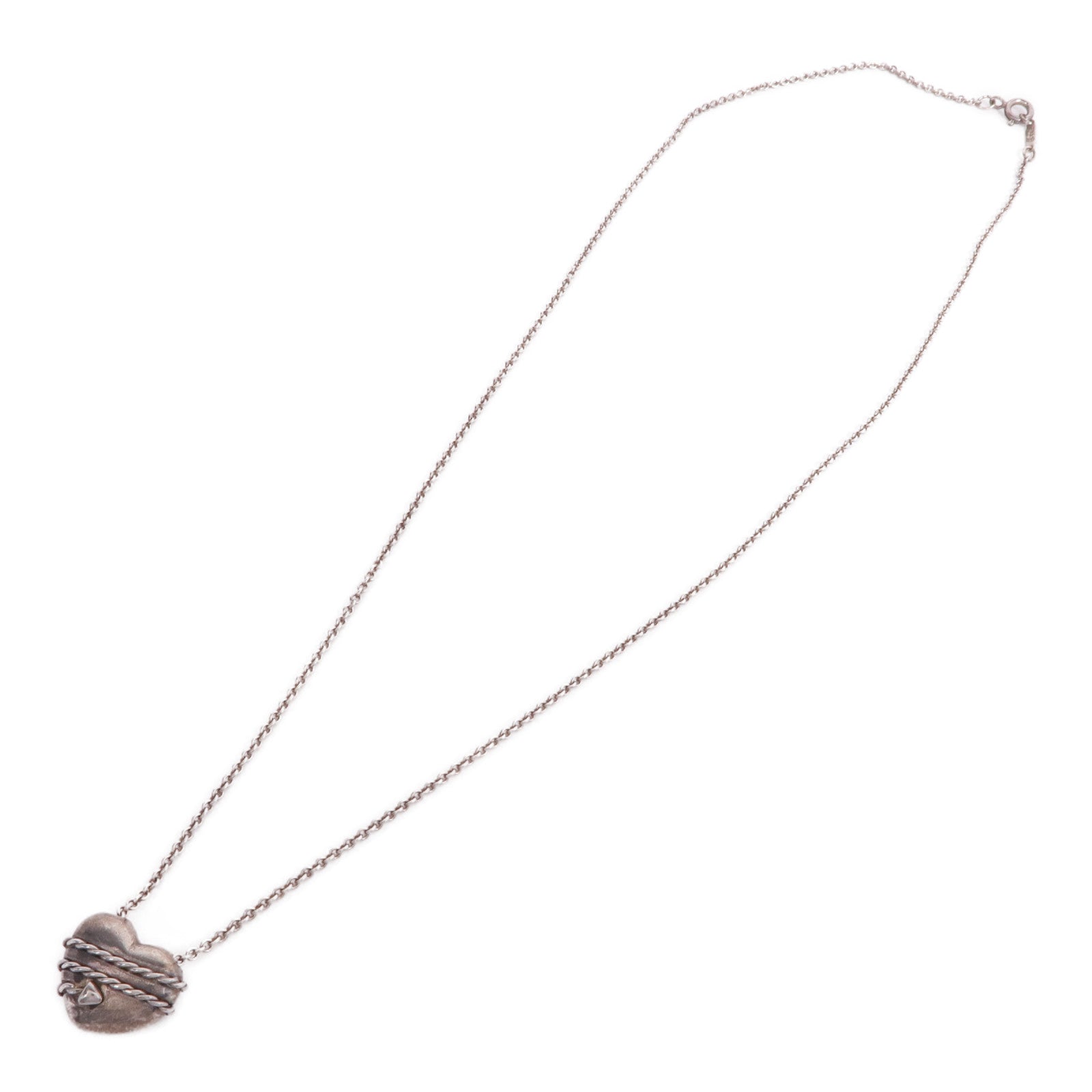 TIFFANY＆CO 925純銀Heart Arrow Necklace項鍊
