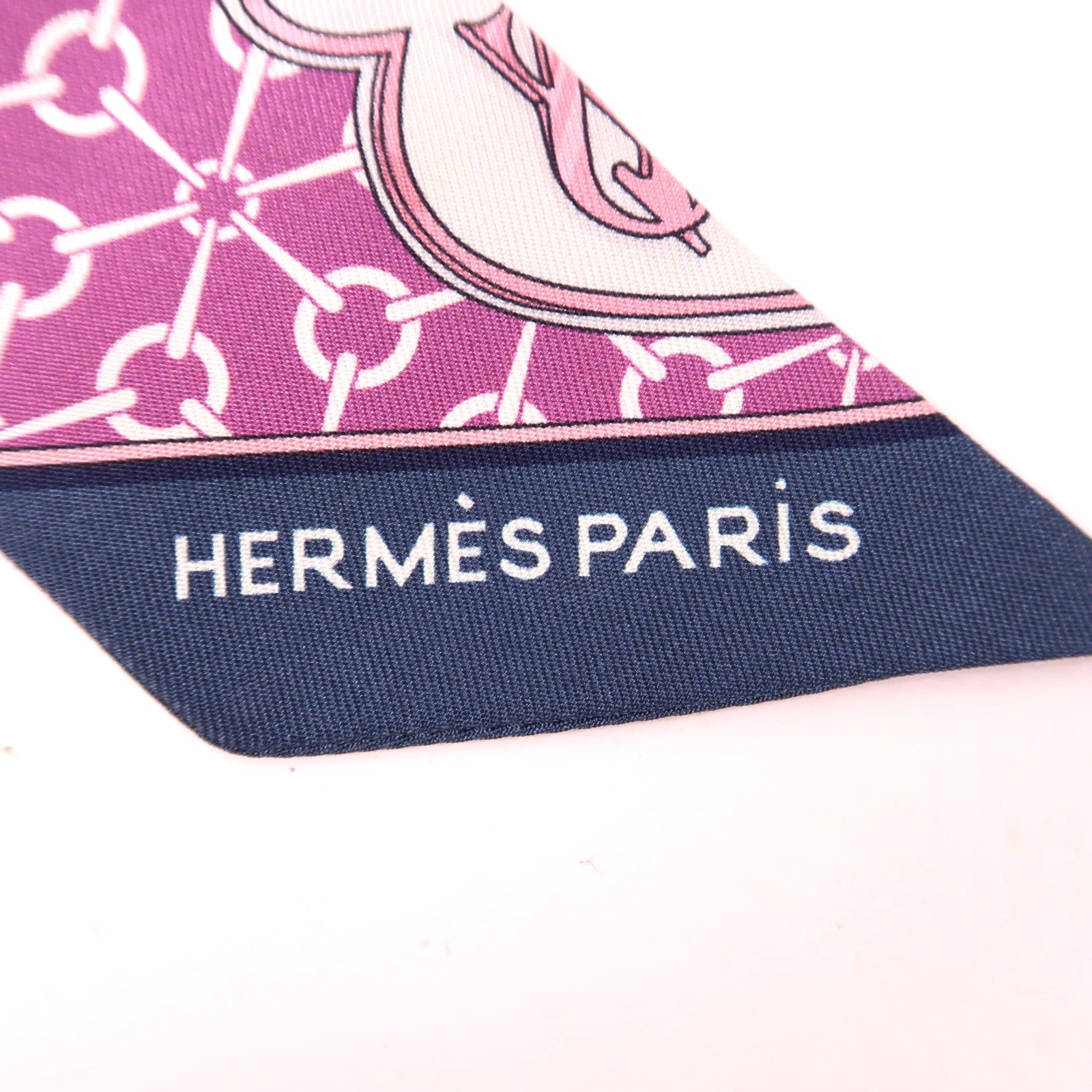 HERMES 絲質Twilly絲巾