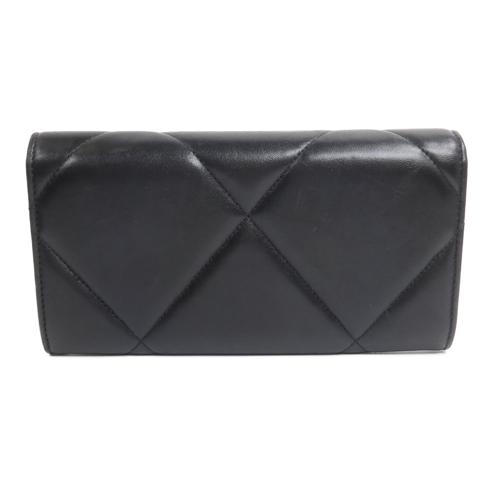 CHANEL 羊皮皮革19 Long Wallet長錢包