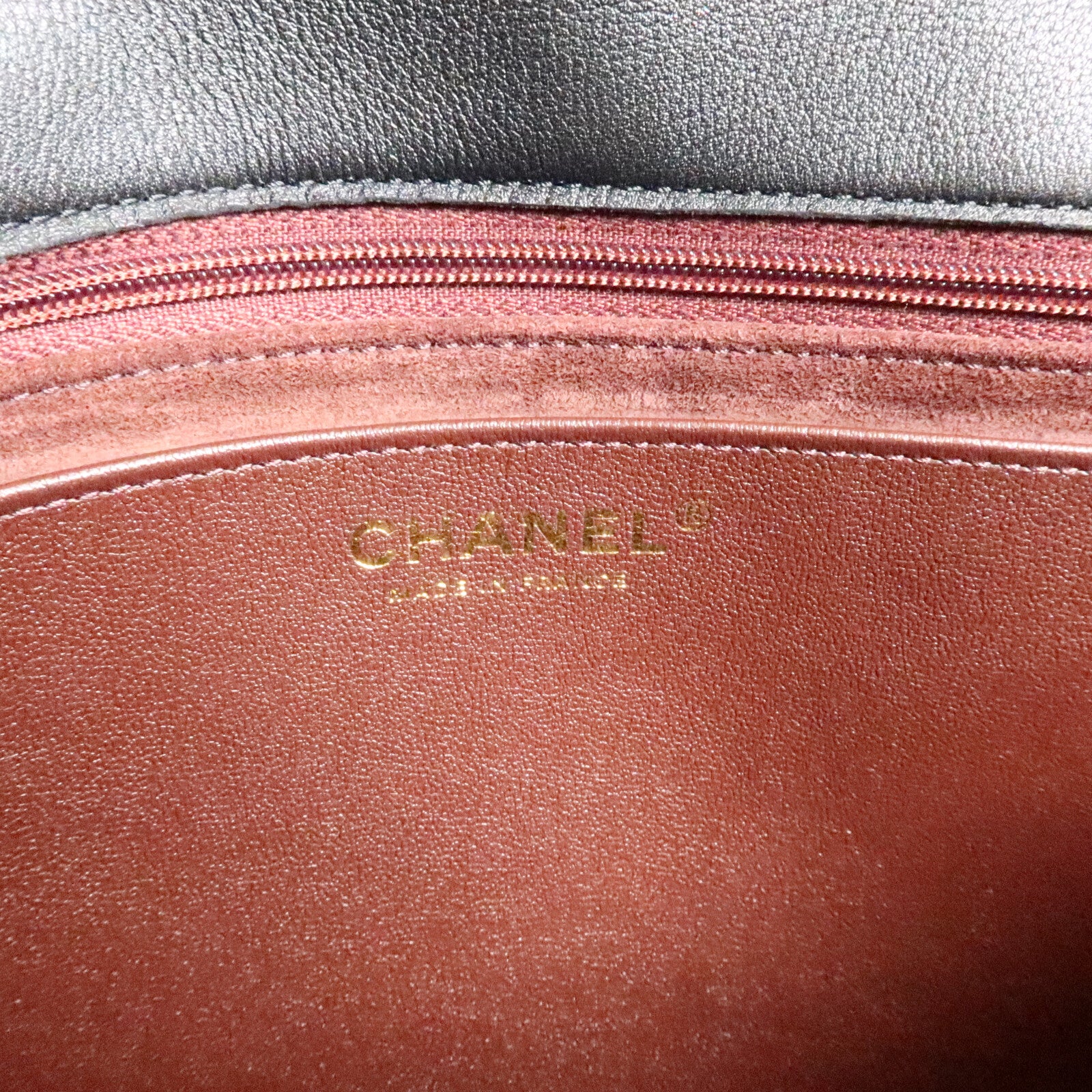 CHANEL 羊皮皮革Maxi Flap Bag手挽肩背兩用袋