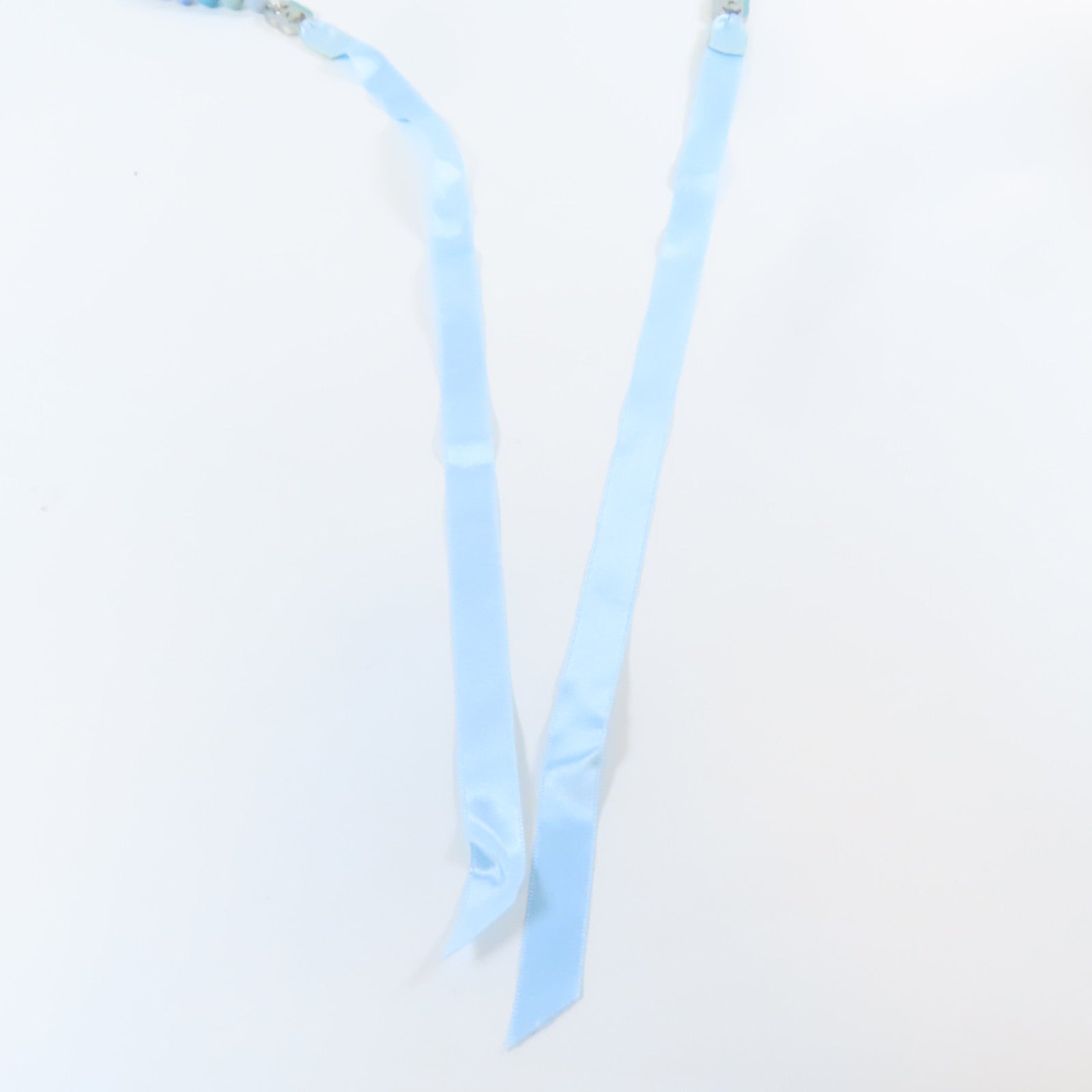 CHANEL 【激減優惠】PVC Chain Belt腰帶淺藍色