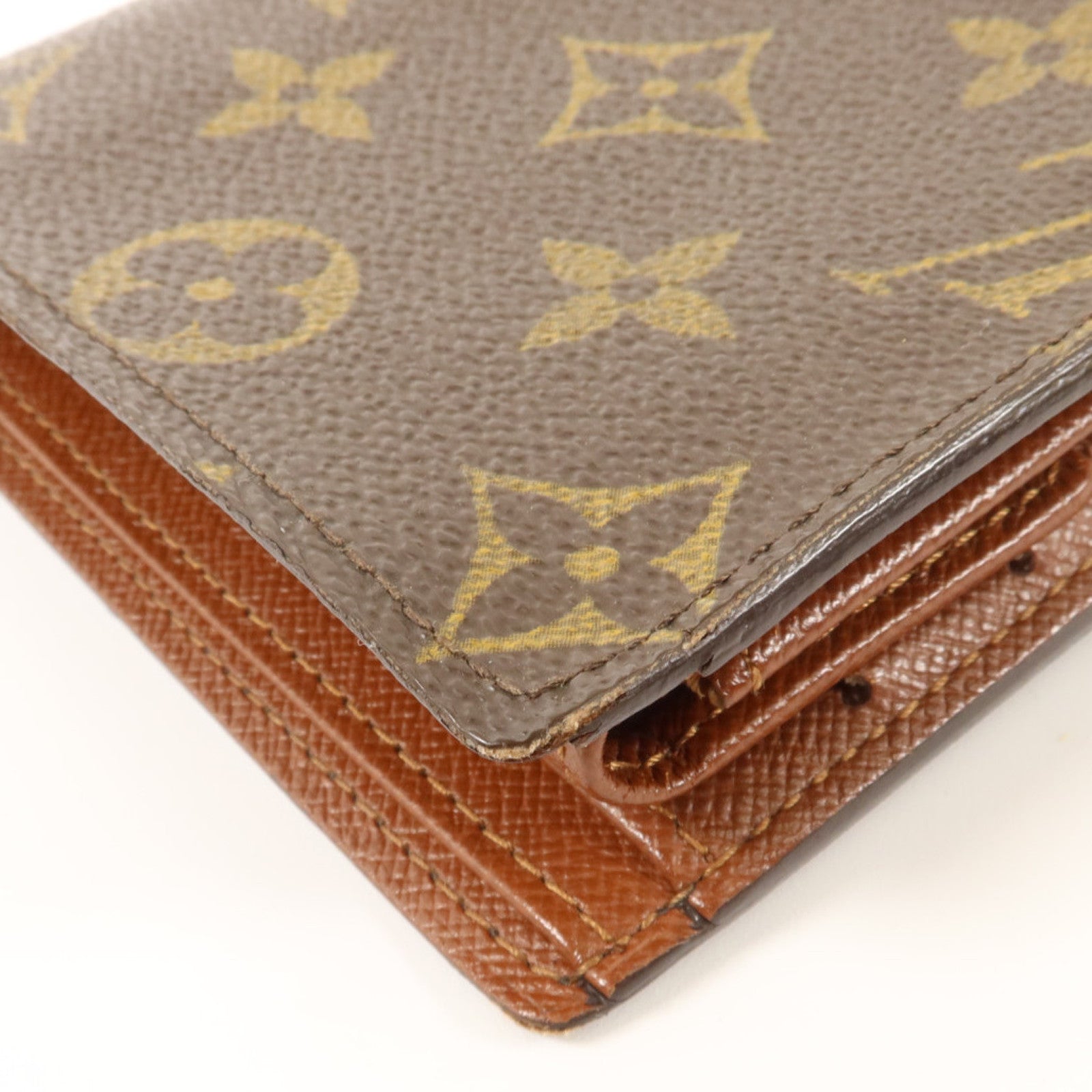 LOUIS VUITTON Monogram Marco Wallet金扣錢包