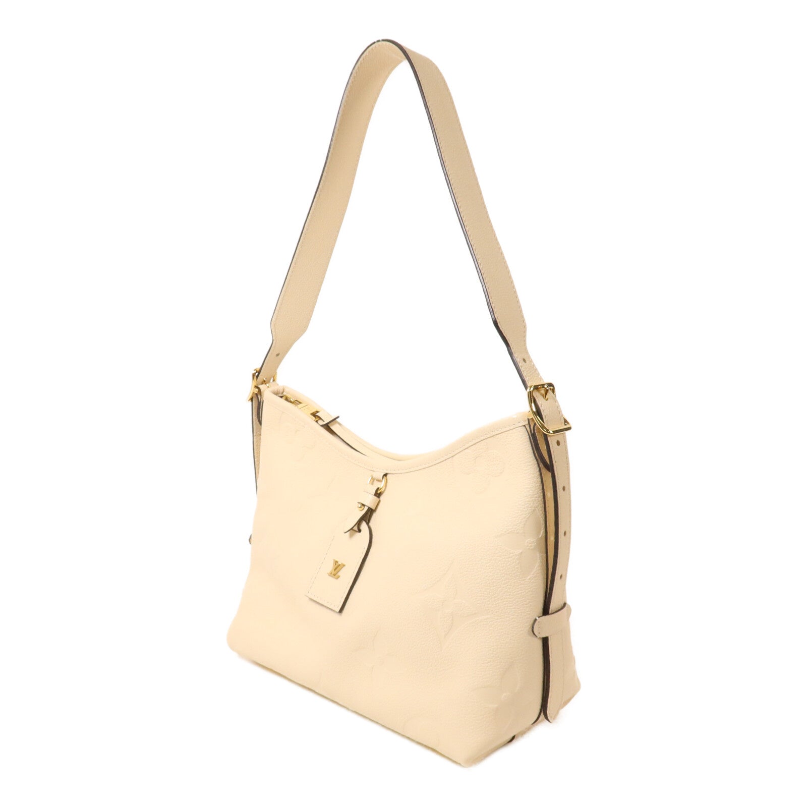 LOUIS VUITTON Monogram Empreinte CarryAll PM肩背袋