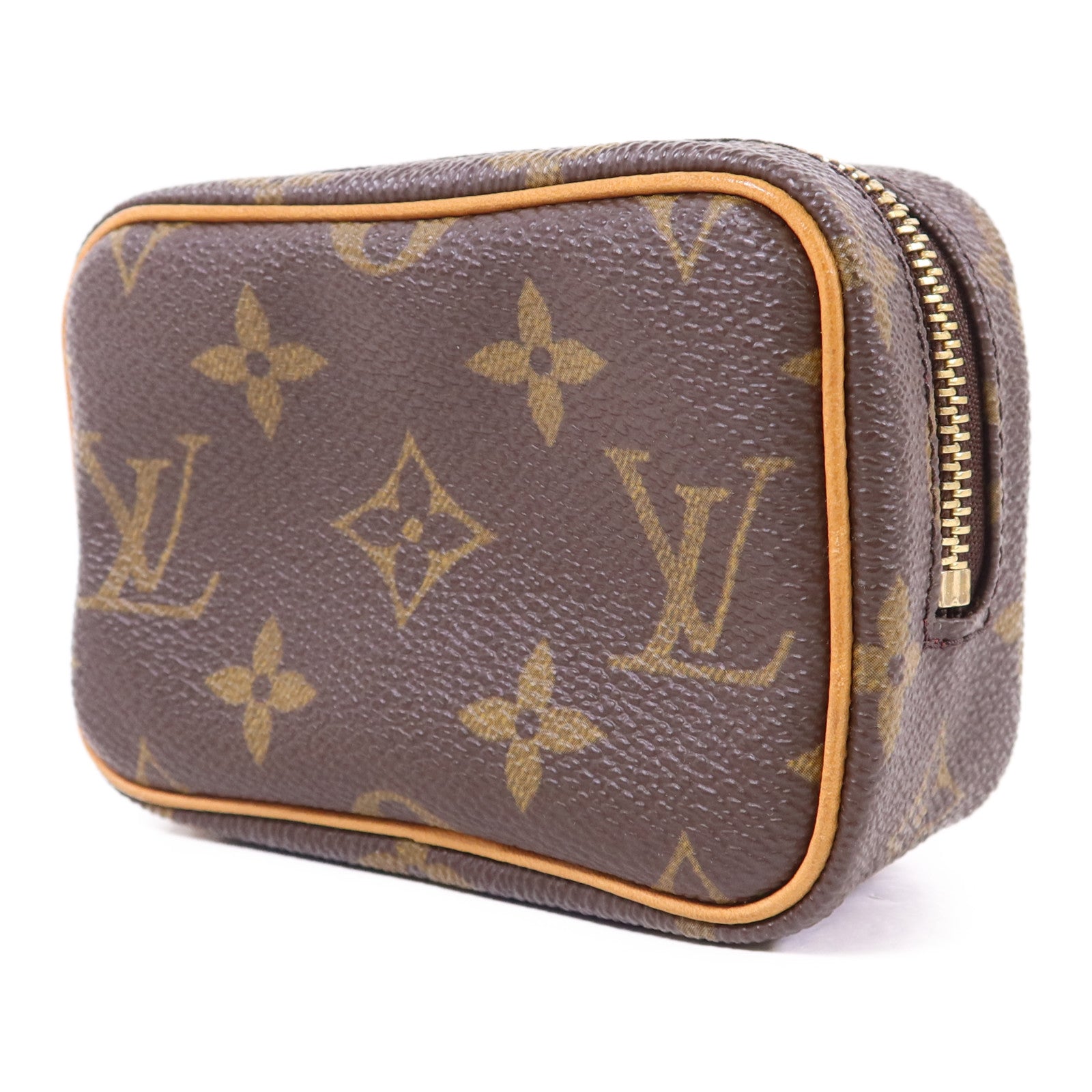 LOUIS VUITTON Monogram Trousse Wapity Pouch金扣手拿包