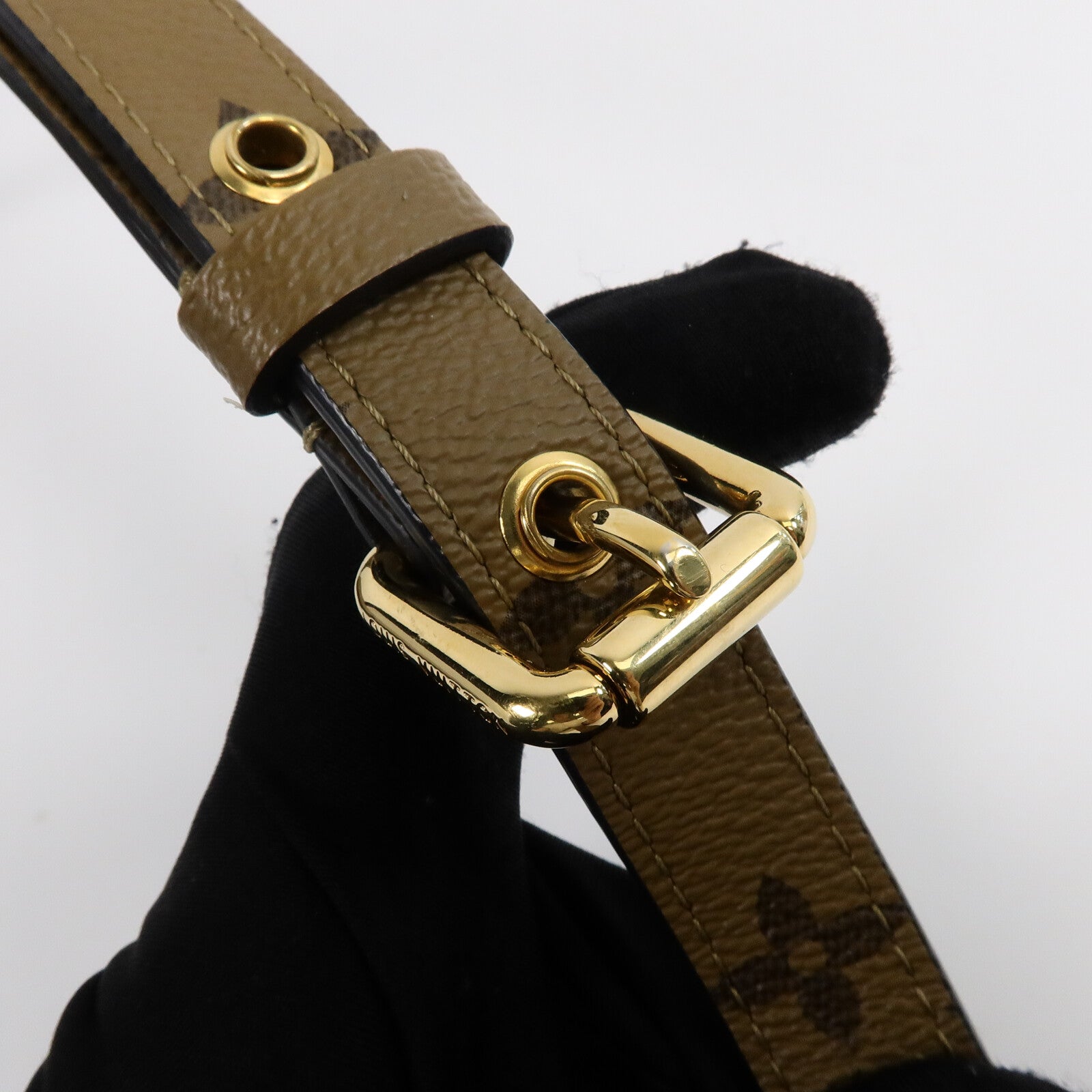 LOUIS VUITTON Monogram Reverse Pochette Metis手挽肩背兩用袋