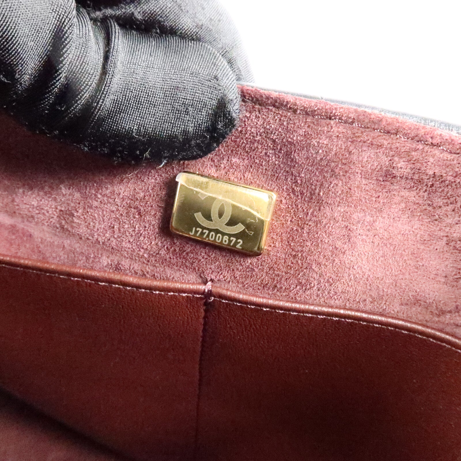 CHANEL 羊皮皮革Maxi Flap Bag手挽肩背兩用袋
