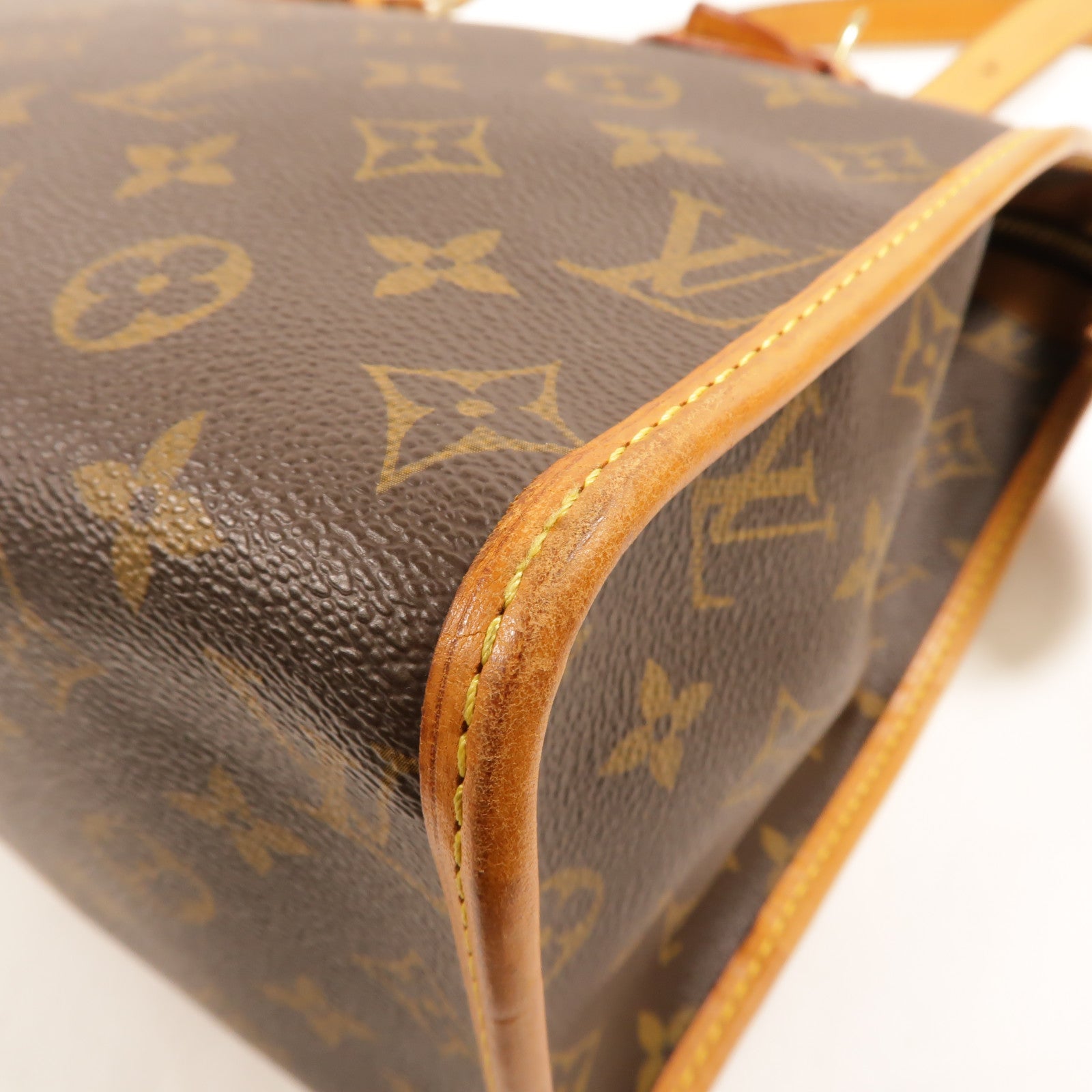 LOUIS VUITTON Monogram Popincourt Haut金扣肩背袋