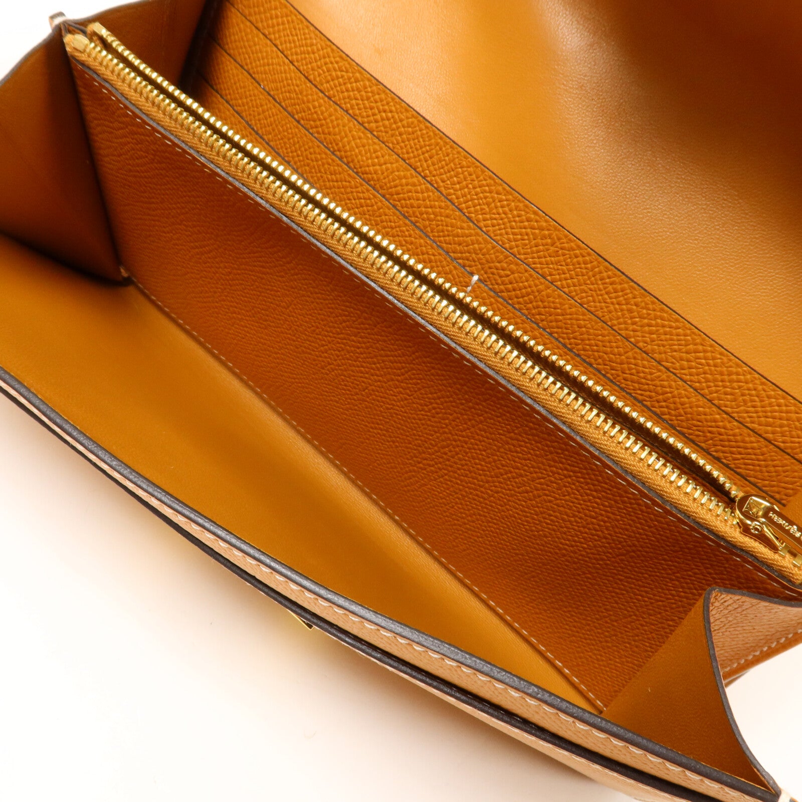 HERMES Epsom皮革Constance To Go肩背袋Gold
