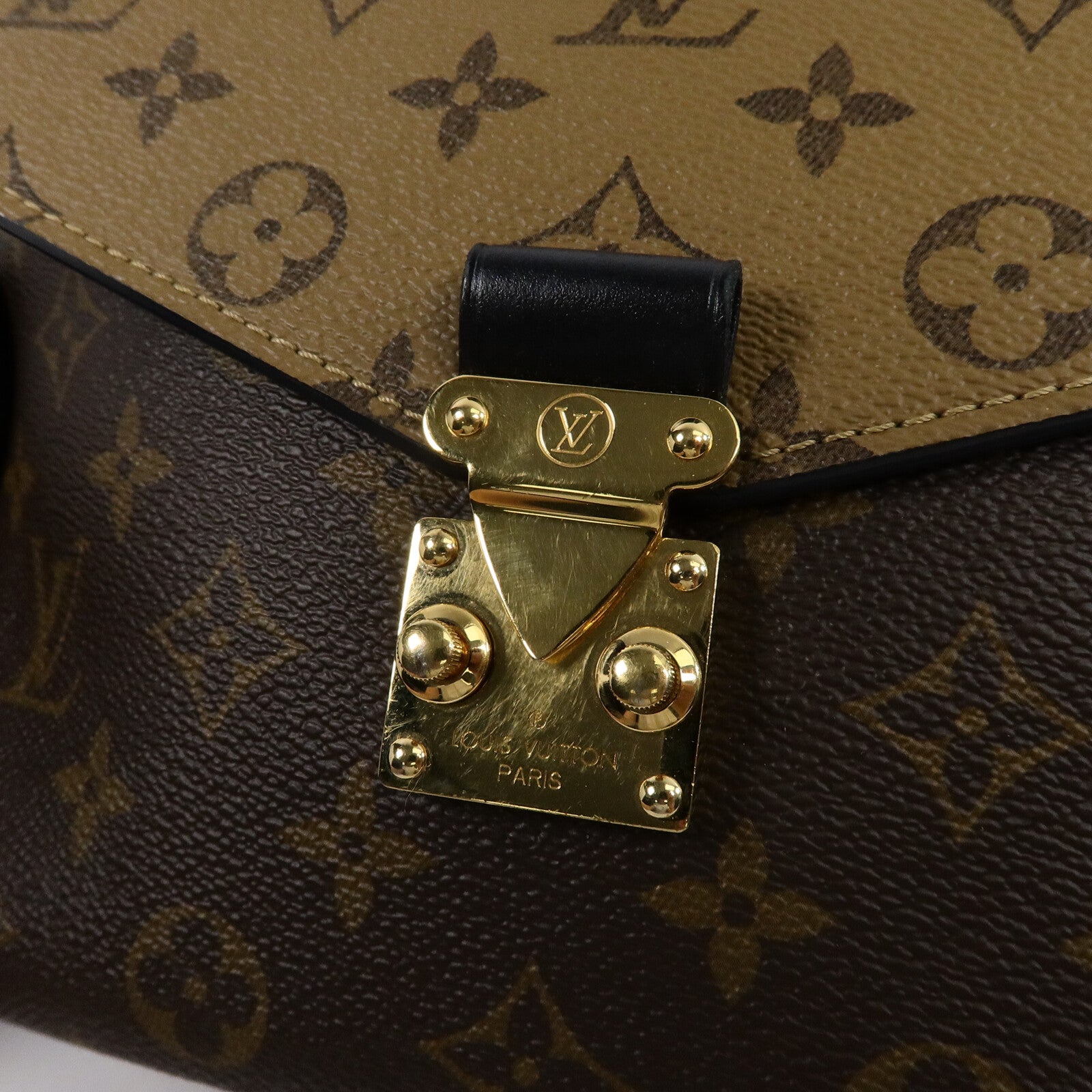 LOUIS VUITTON Monogram Reverse Pochette Metis手挽肩背兩用袋
