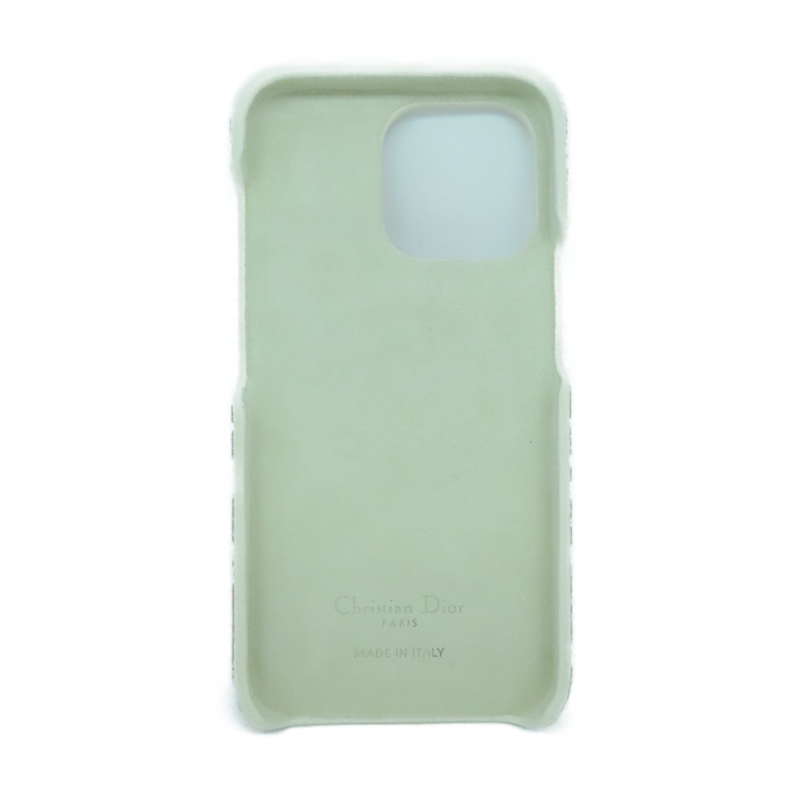 Dior 【激減優惠】塗層帆布iPhone  13 Pro Case手機殼粉紅色