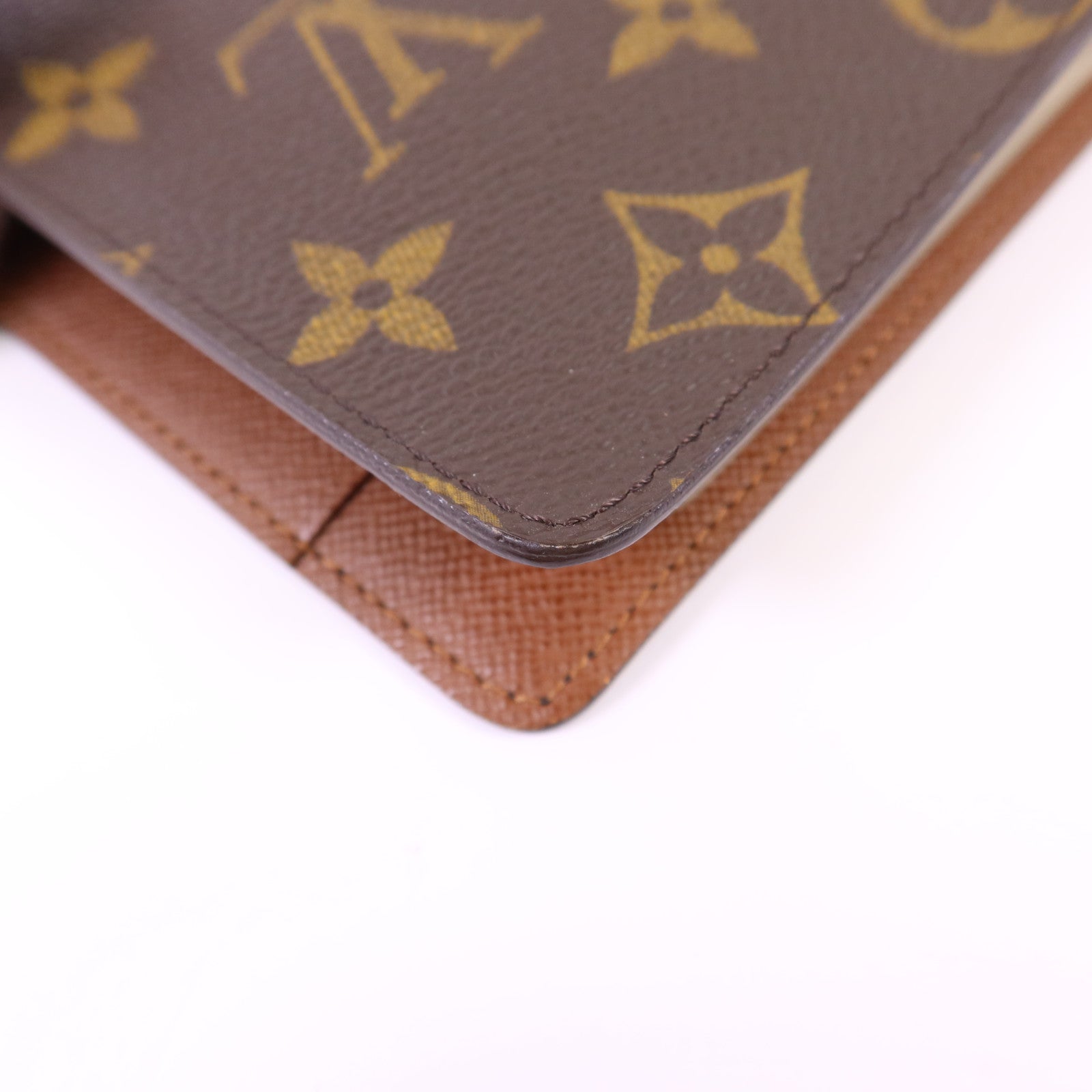 LOUIS VUITTON Monogram Agende MM金扣手帳簿R20105