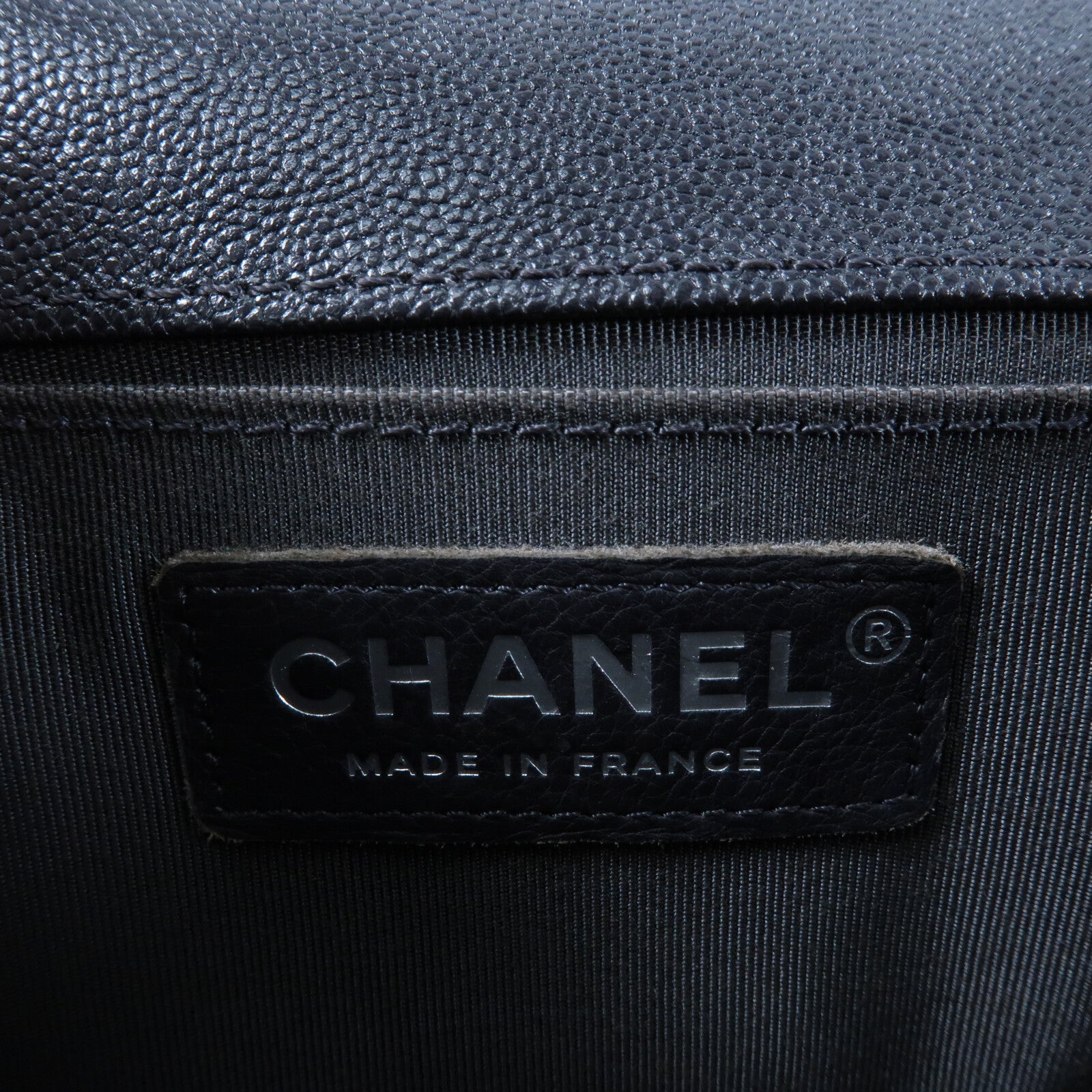 CHANEL 牛皮皮革Boy 20鏈帶肩背袋