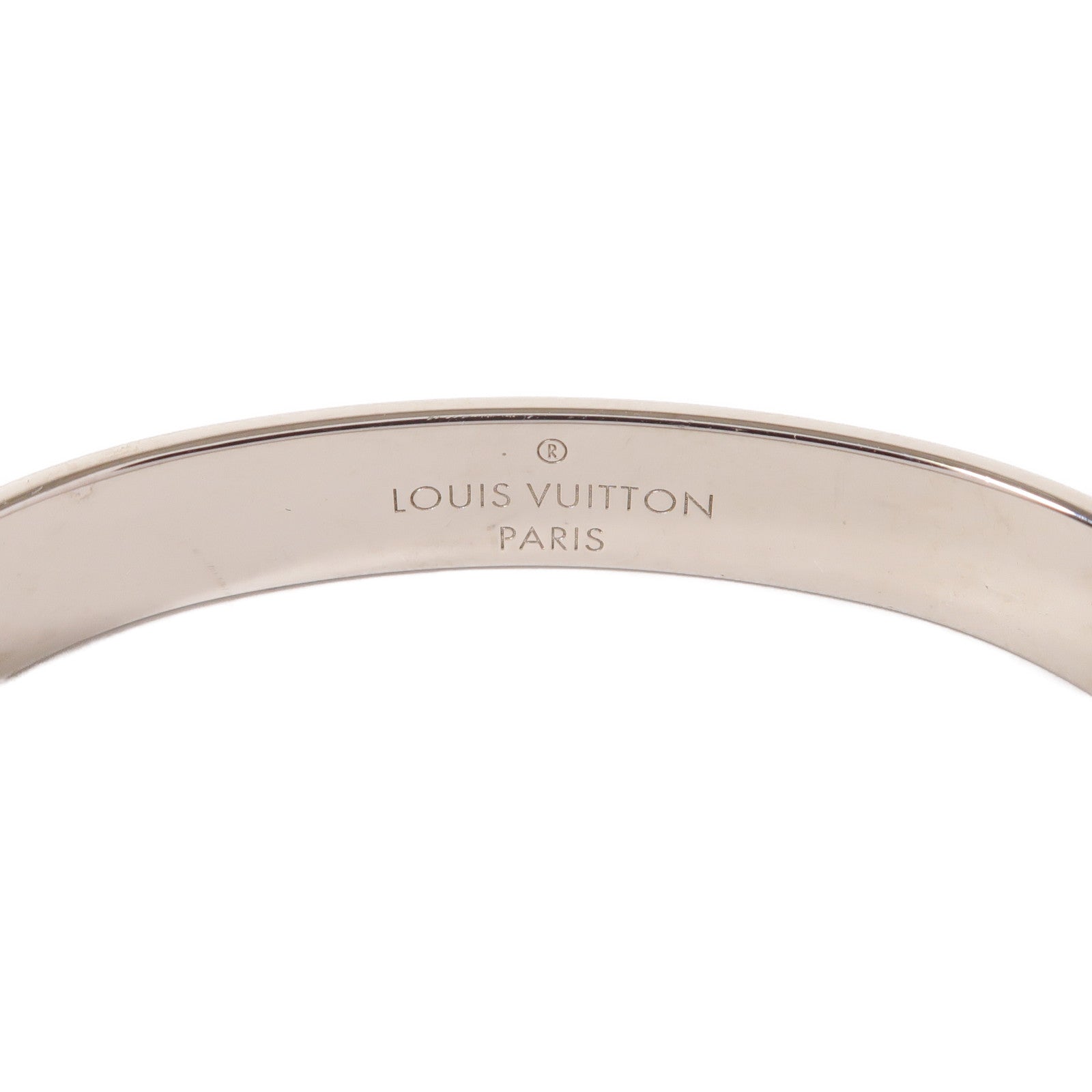 LOUIS VUITTON 金屬Nanogram Cuff手鐲