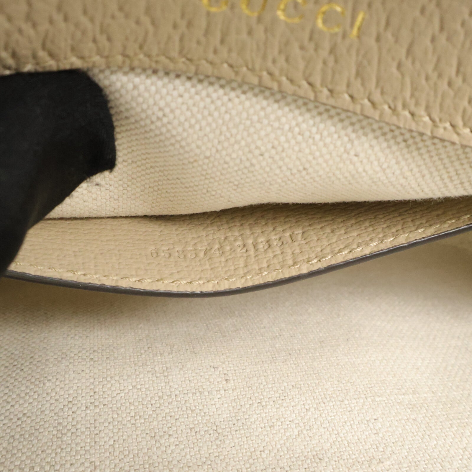 GUCCI 塗層帆布Horsebit 1955 Small Shoulder Bag肩背袋