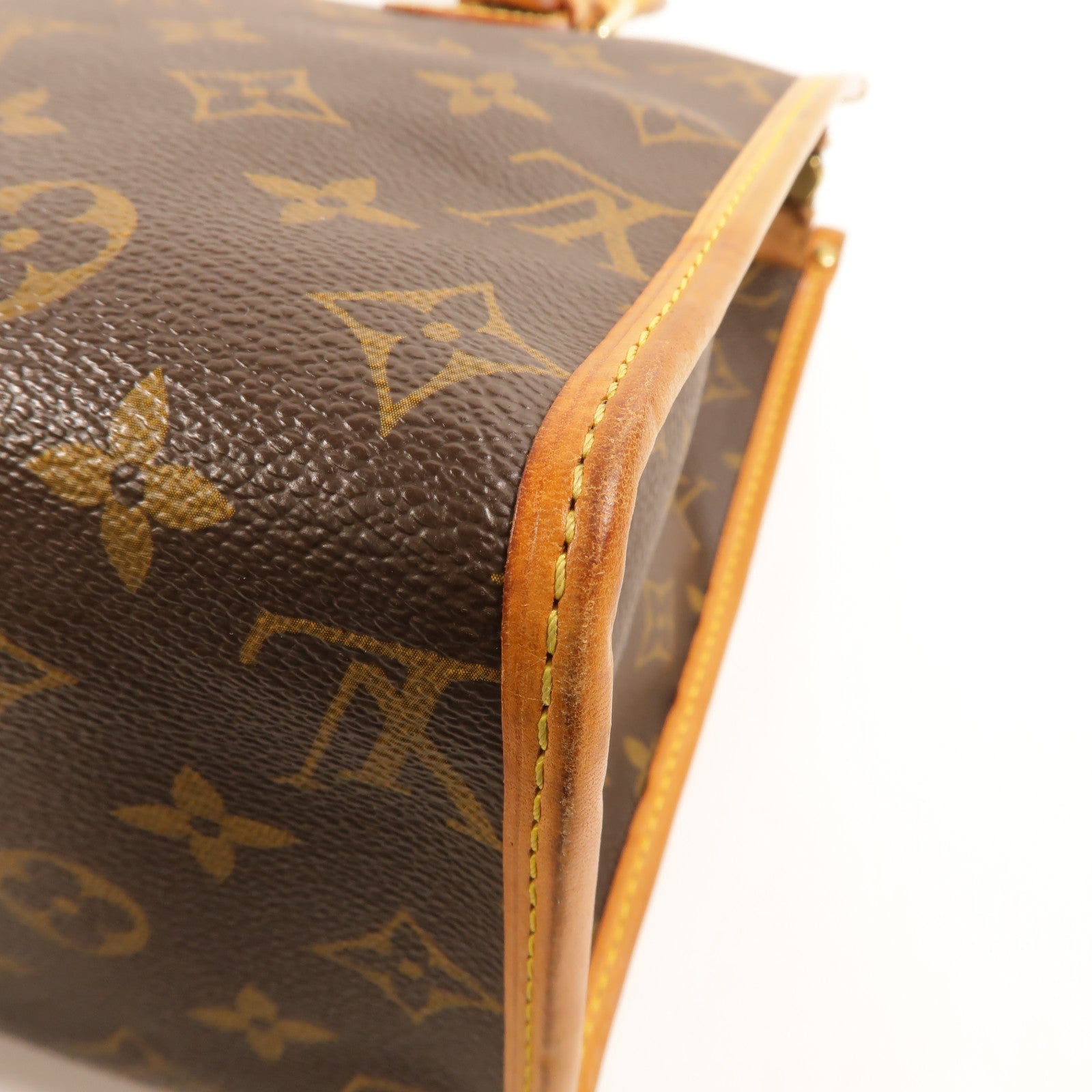 LOUIS VUITTON Monogram Popincourt Haut金扣肩背袋