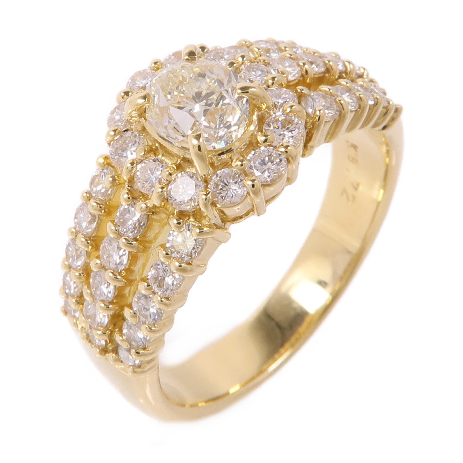 JEWELRY 18K黃金Diamond Ring鑽石戒指US#6