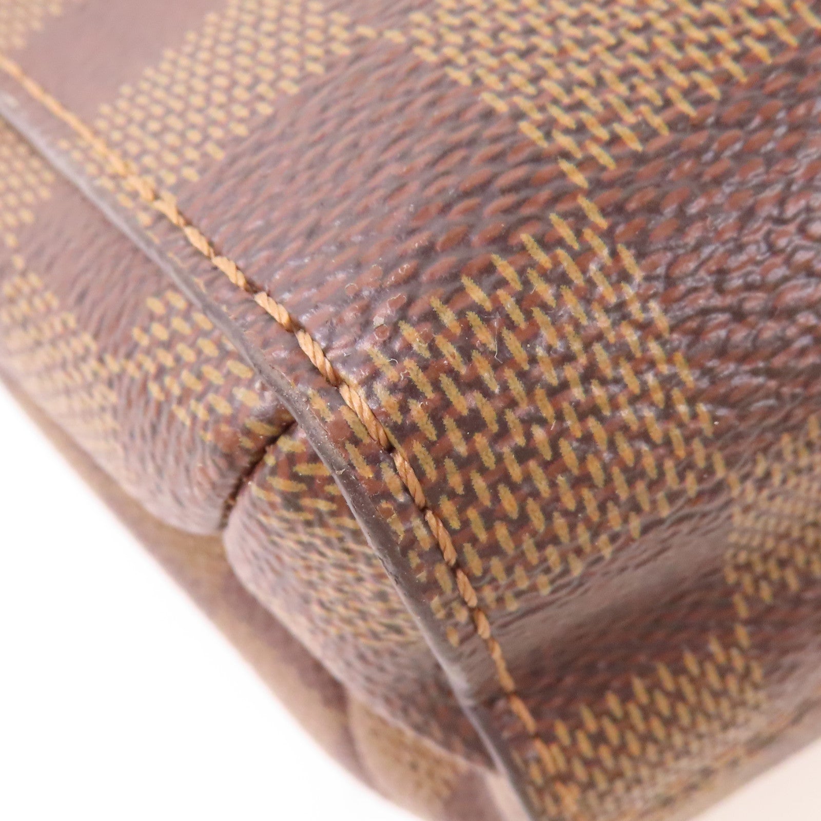 LOUIS VUITTON Damier Vavin PM金扣鏈帶肩背袋