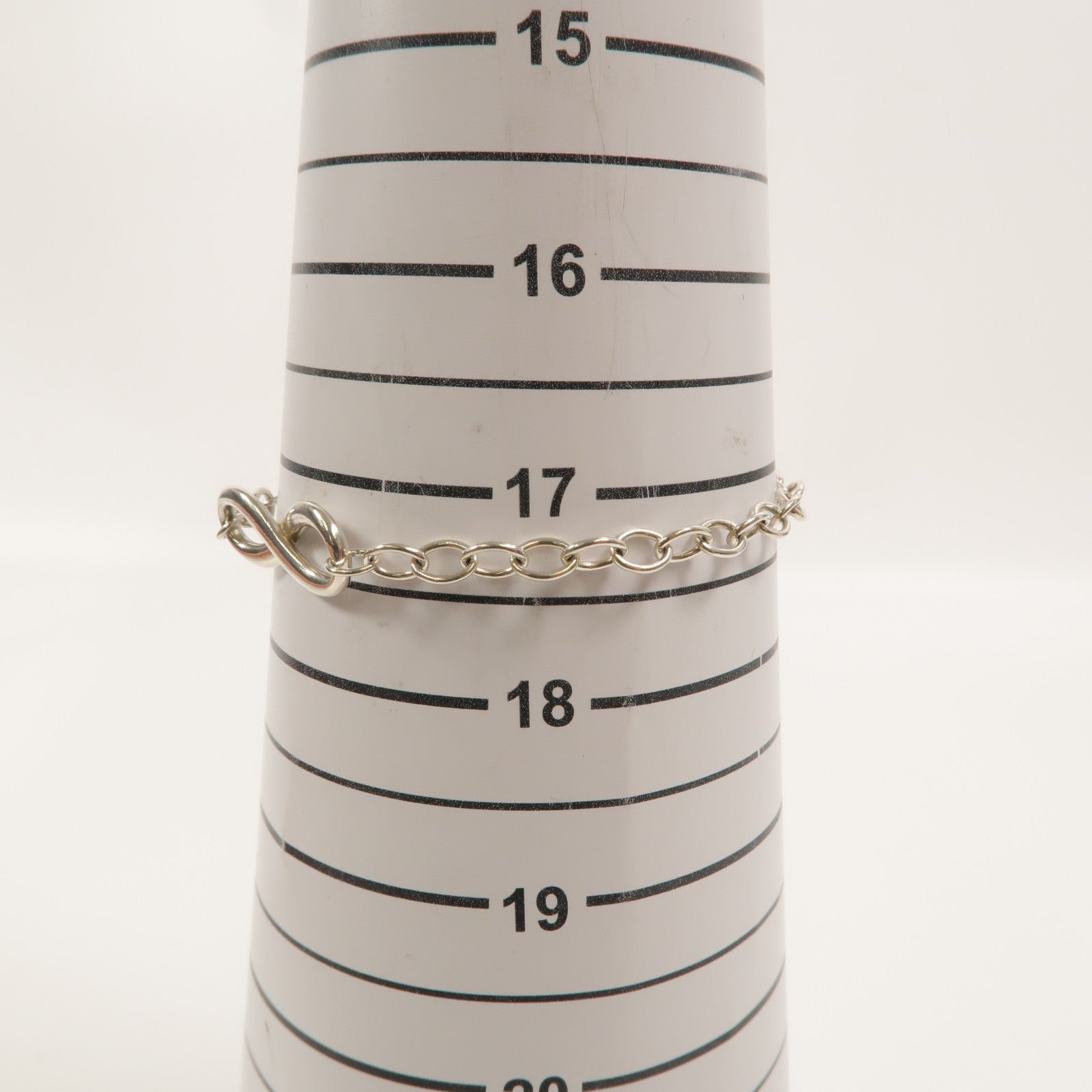 TIFFANY＆CO 【激減優惠】925純銀Infinity Bracelet手鍊