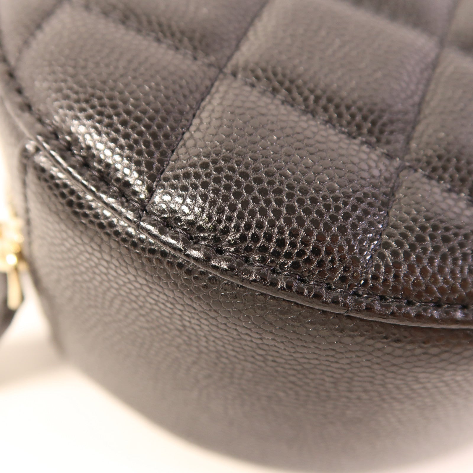 CHANEL 牛皮皮革Chain Shoulder Bag金扣鏈帶肩背袋