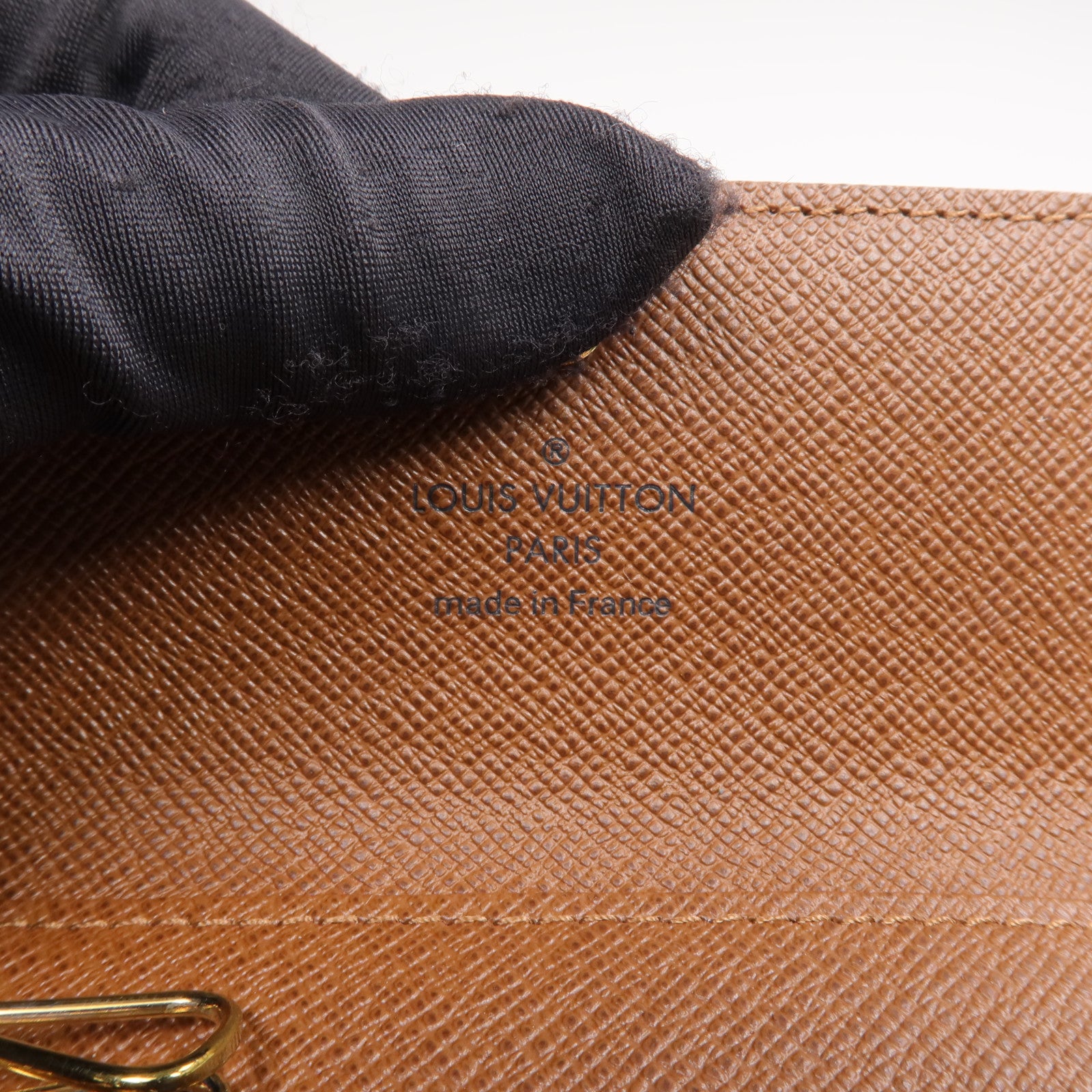 LOUIS VUITTON Monogram Key Holder金扣鎖匙包