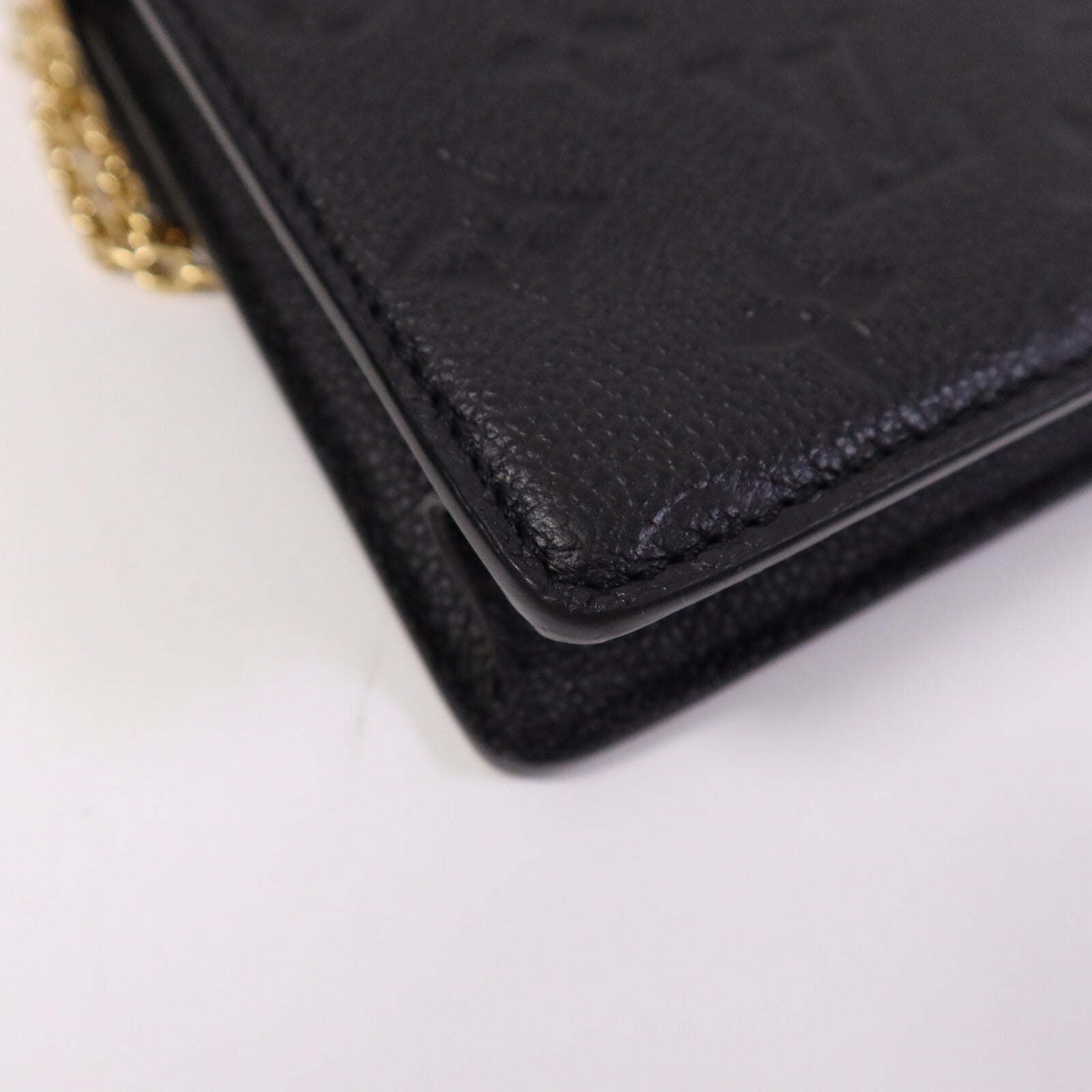 LOUIS VUITTON 【激減優惠】Monogram Empreinte Wallet On Chain金扣鏈帶肩背袋