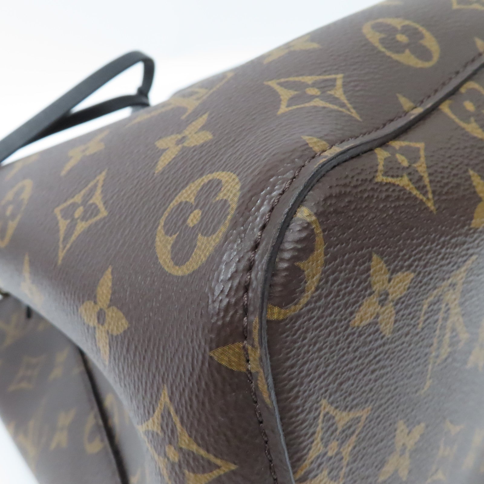 LOUIS VUITTON Monogram NeoNoe MM金扣肩背袋啡色/黑色