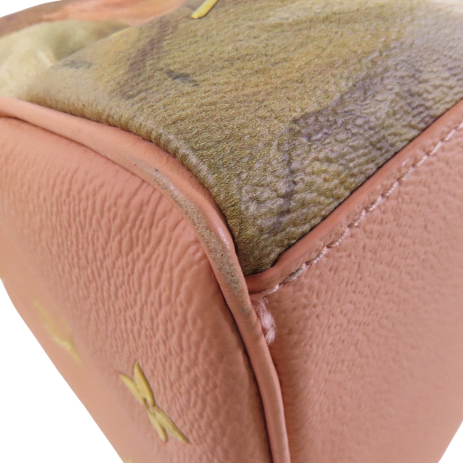 LOUIS VUITTON Calf Paintingp Fragonard Speedy 30金扣手挽袋