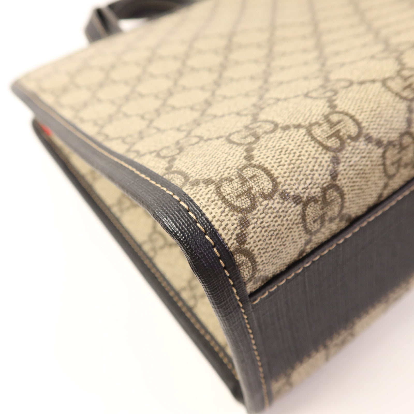 GUCCI 塗層帆布Ladybug Kids Tote Bag銀扣手挽肩背兩用袋