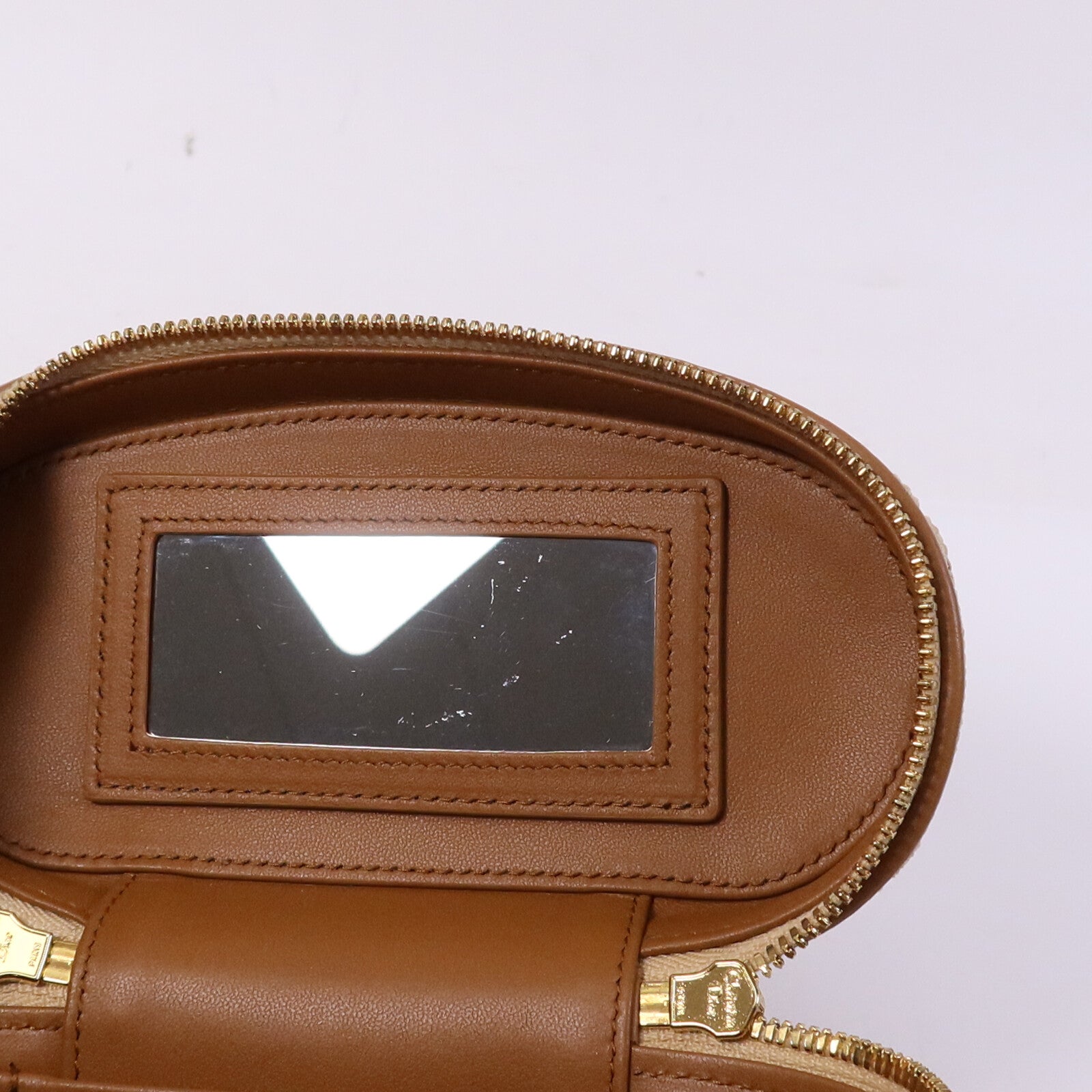 Dior Palm Leaf Vanity Case金扣手挽肩背兩用袋