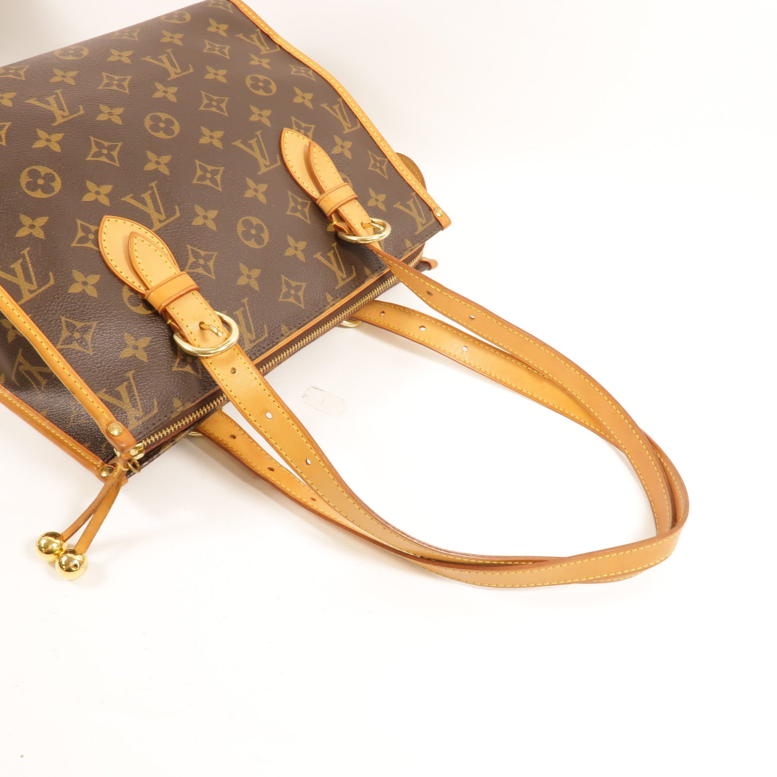 LOUIS VUITTON Monogram Popincourt Haut金扣肩背袋