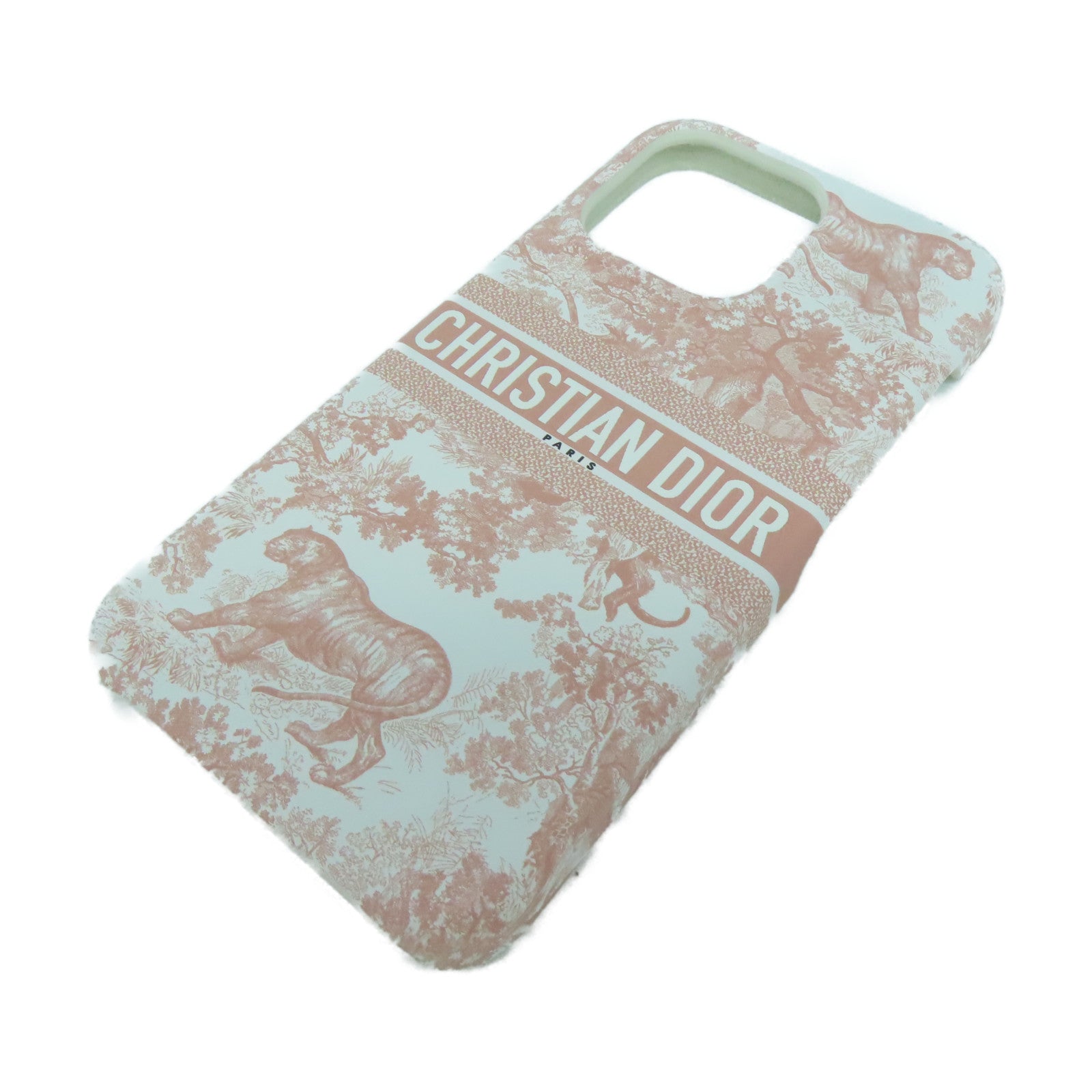 Dior 【激減優惠】塗層帆布iPhone  13 Pro Case手機殼粉紅色