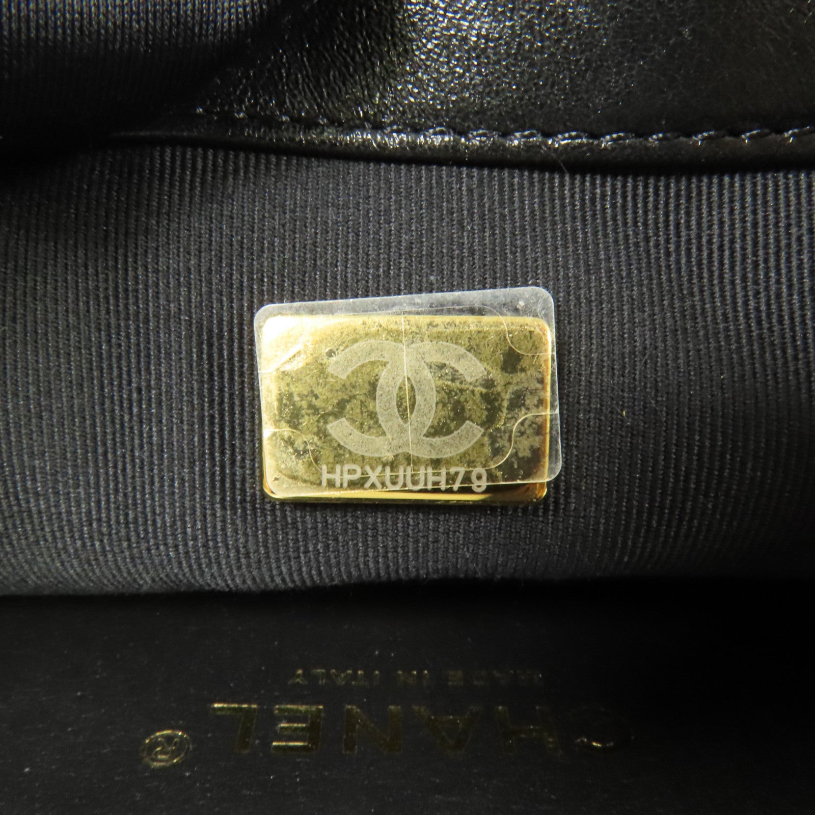 CHANEL 羊皮皮革Chain Shoulder金扣鏈帶肩背袋