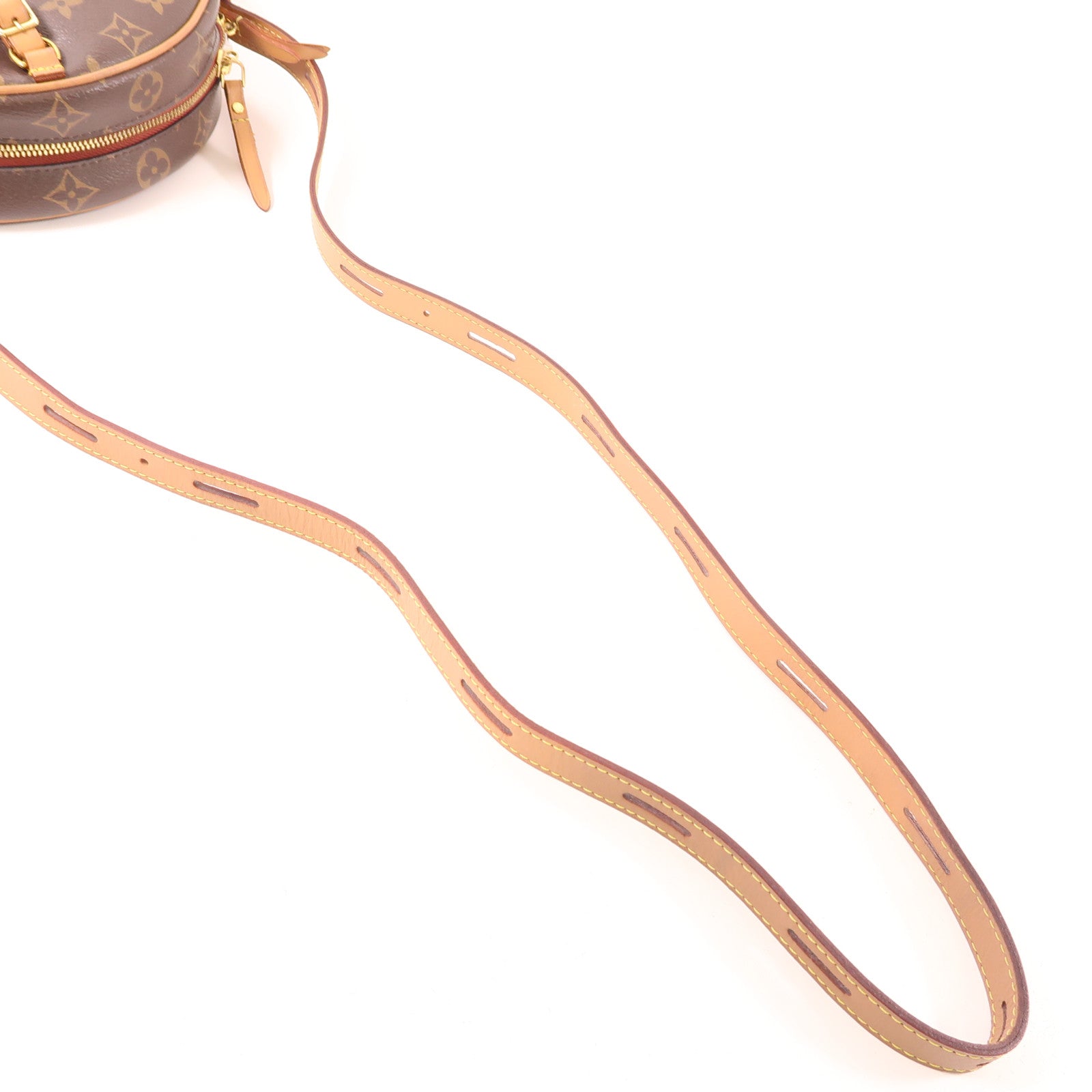 LOUIS VUITTON Monogram Boite Chapeau Souple MM金扣肩背袋