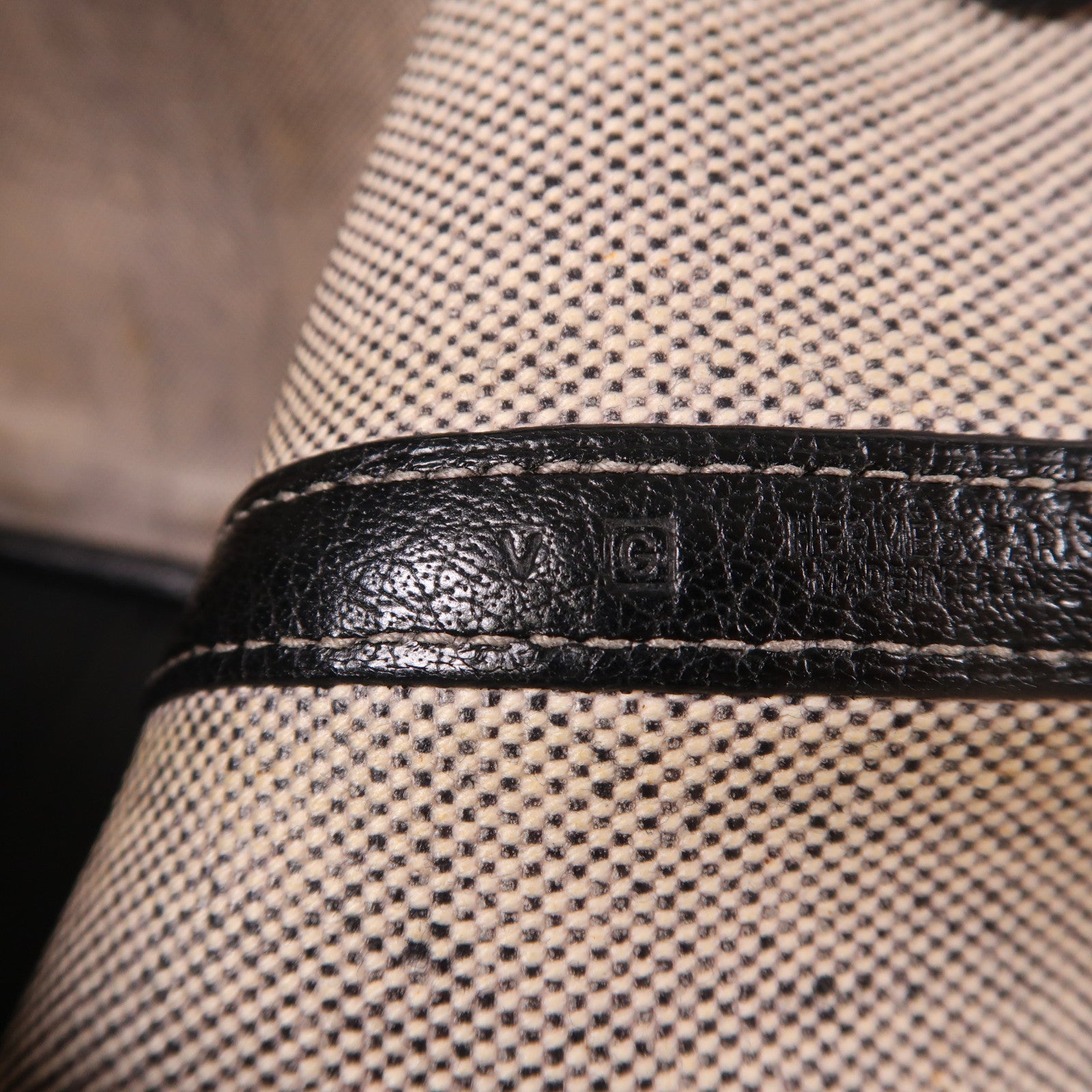 HERMES 帆布Garden Party PM銀扣手挽袋黑色