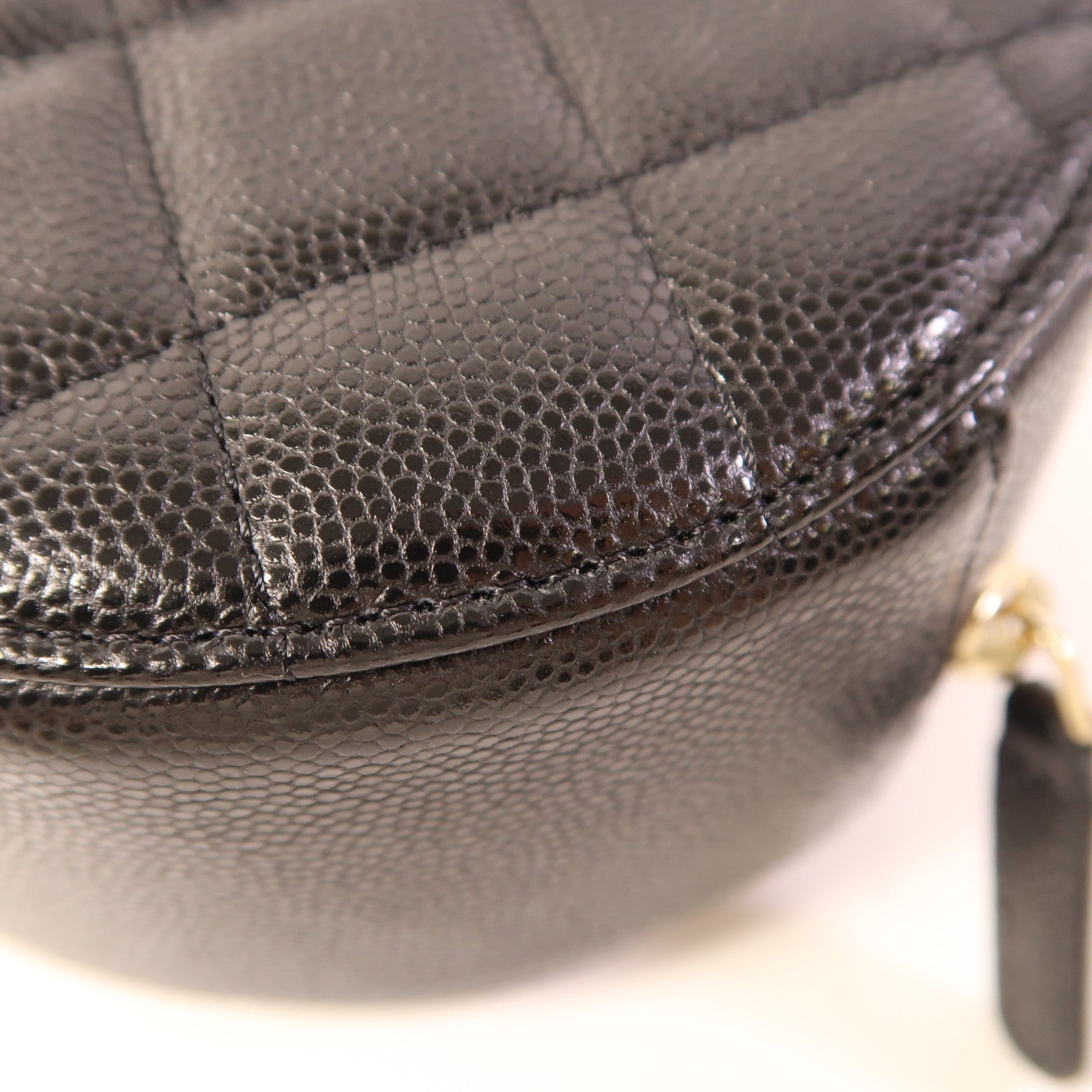 CHANEL 牛皮皮革Chain Shoulder Bag金扣鏈帶肩背袋