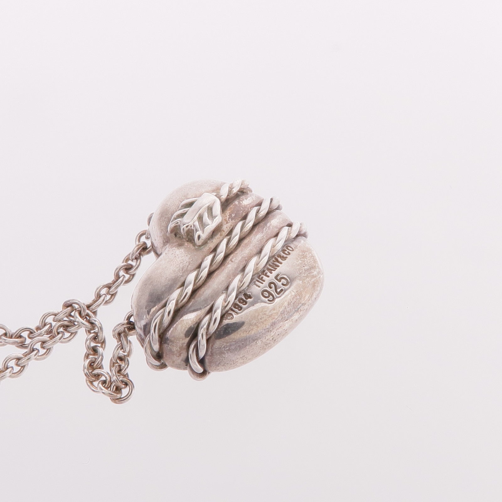 TIFFANY＆CO 925純銀Heart Arrow Necklace項鍊