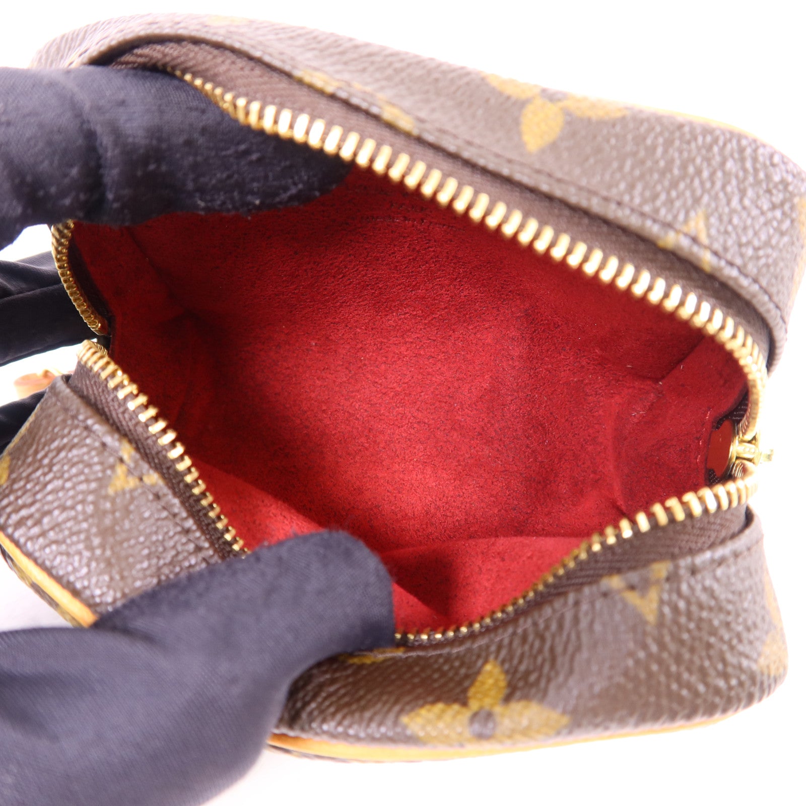 LOUIS VUITTON Monogram Trousse Wapity Pouch金扣手拿包