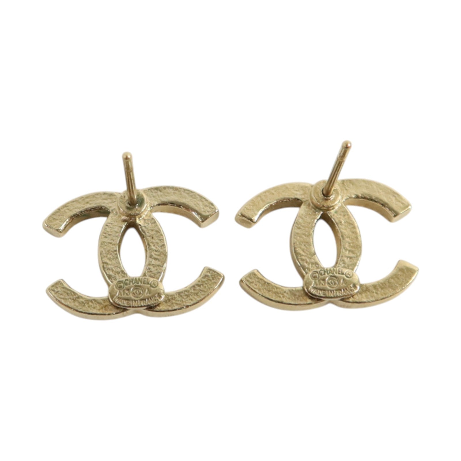 CHANEL 金屬CC Earrings耳環