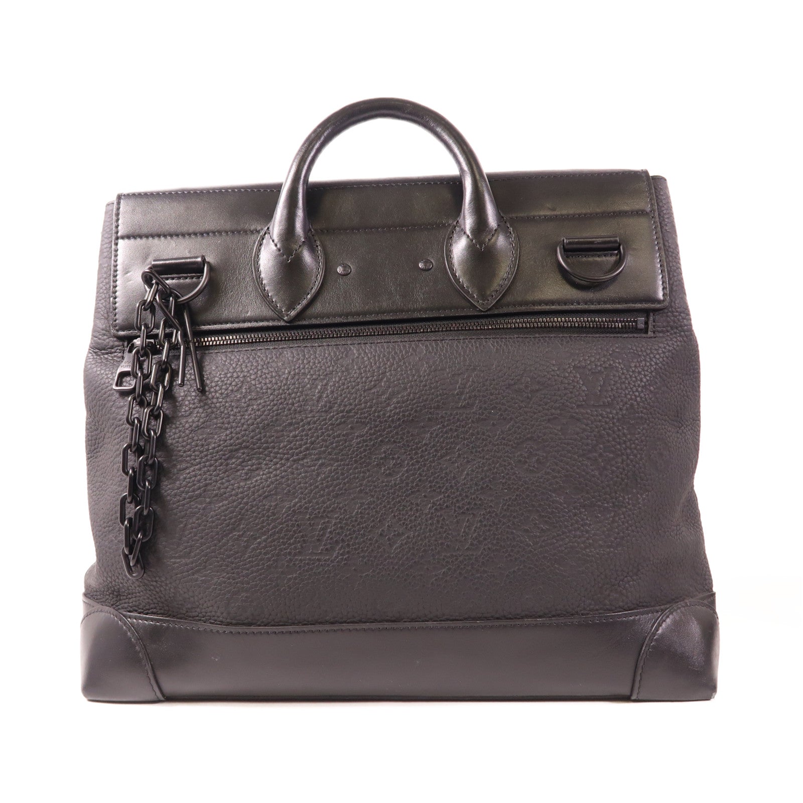 LOUIS VUITTON 牛皮皮革Steamer PM手挽肩背兩用袋