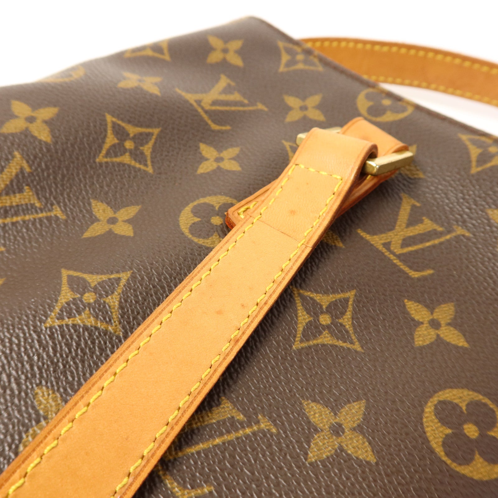 LOUIS VUITTON Monogram Cabas Piano金扣肩背袋