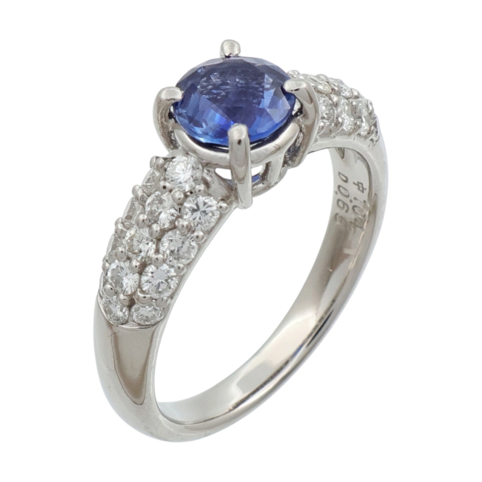 JEWELRY PT900鉑金/藍寶石Sapphire鑽石戒指
