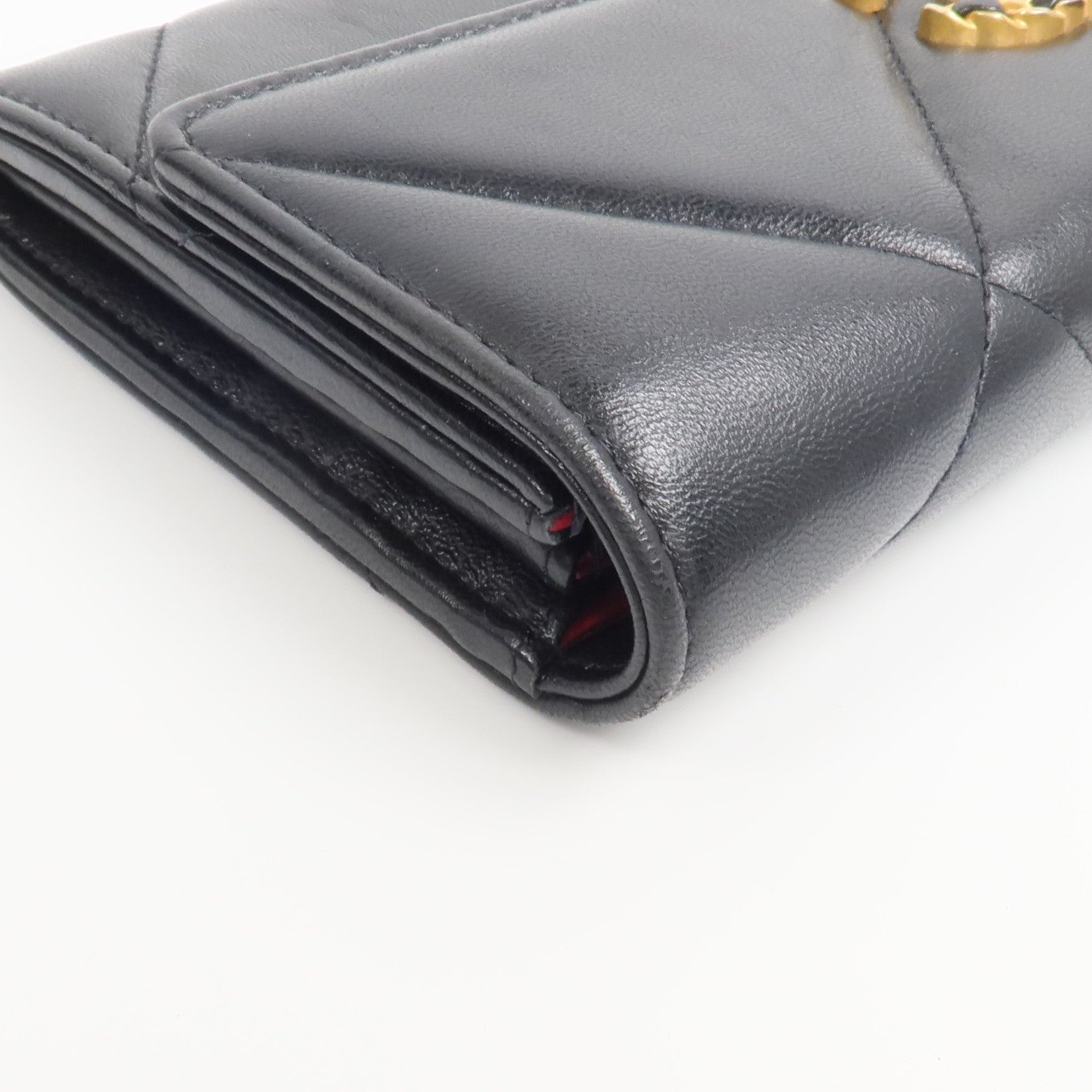 CHANEL 羊皮皮革19 Long Wallet長錢包