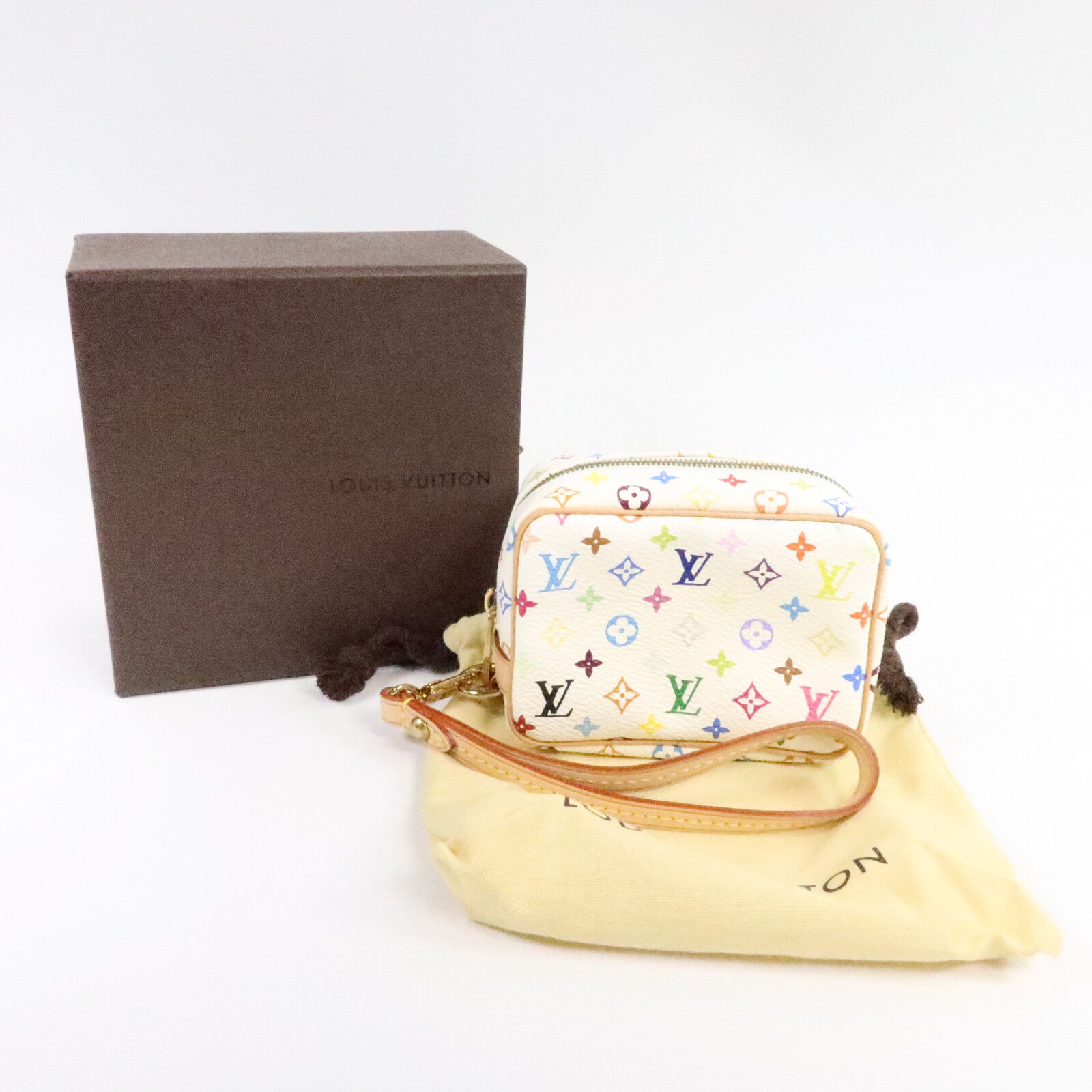 LOUIS VUITTON Monogram Multicolor Trousse Wapity Pouch手拿包